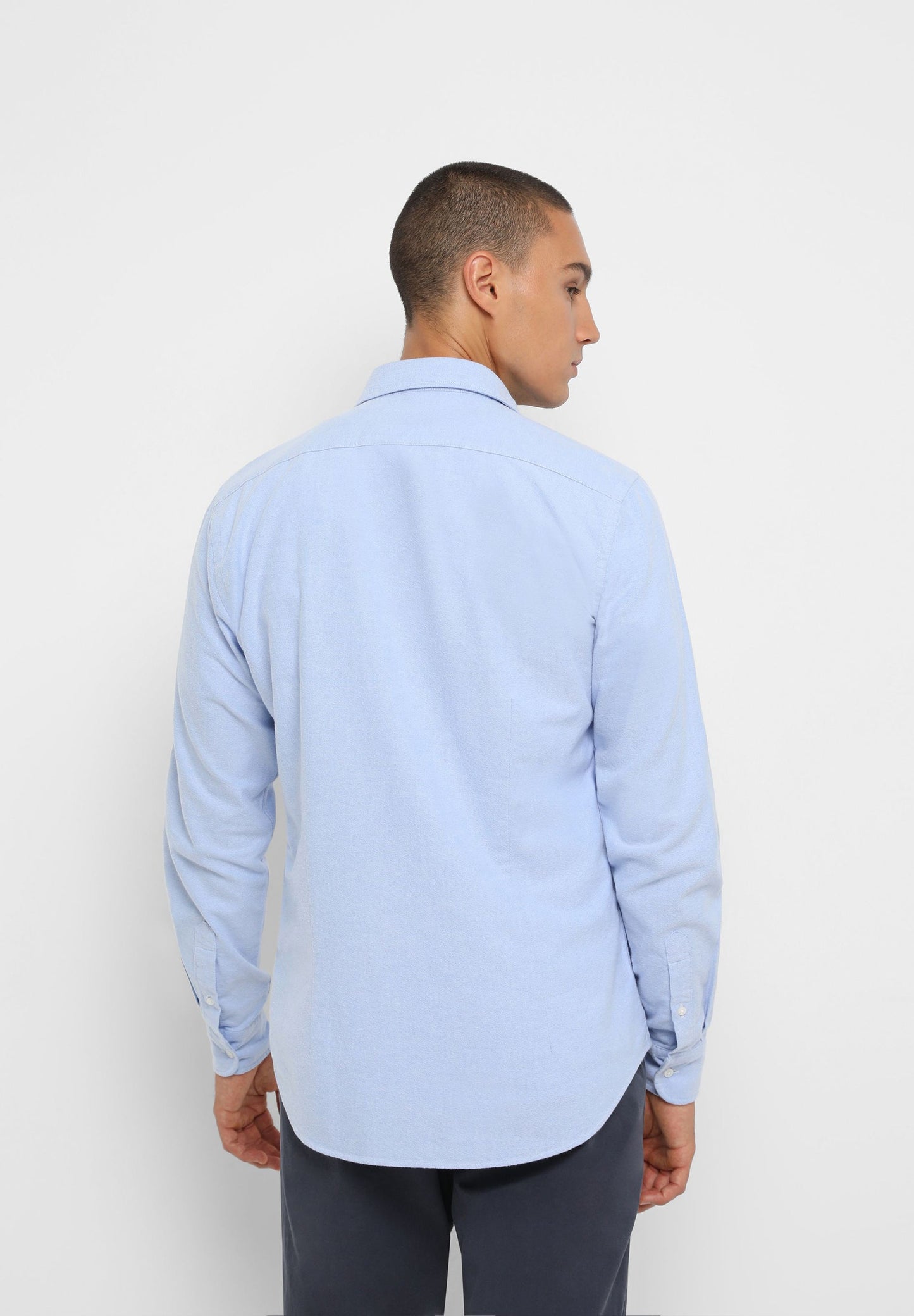 CAMISA OXFORD CALAVERA CONTRASTE