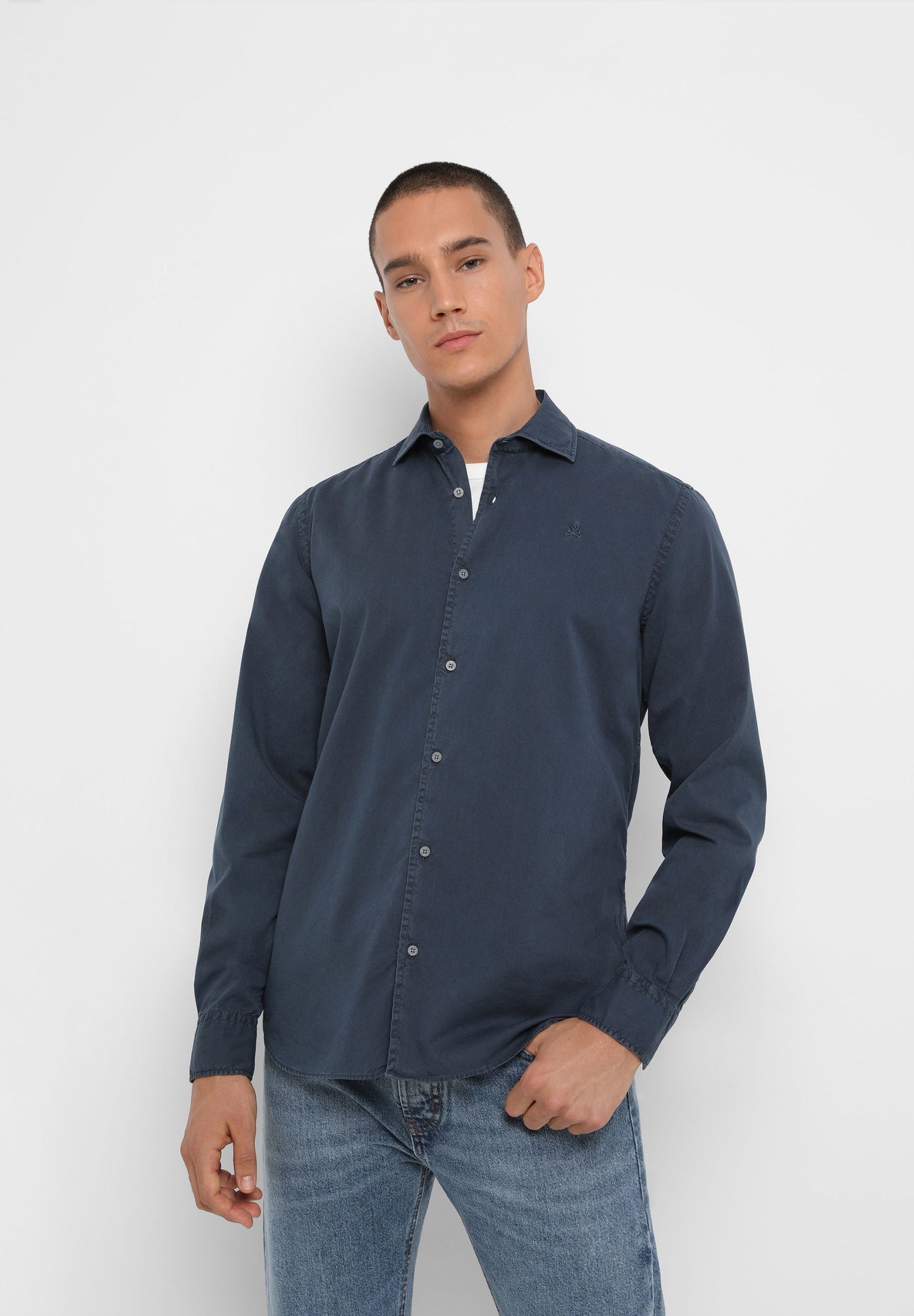 CAMISA LAVADA CALAVERA