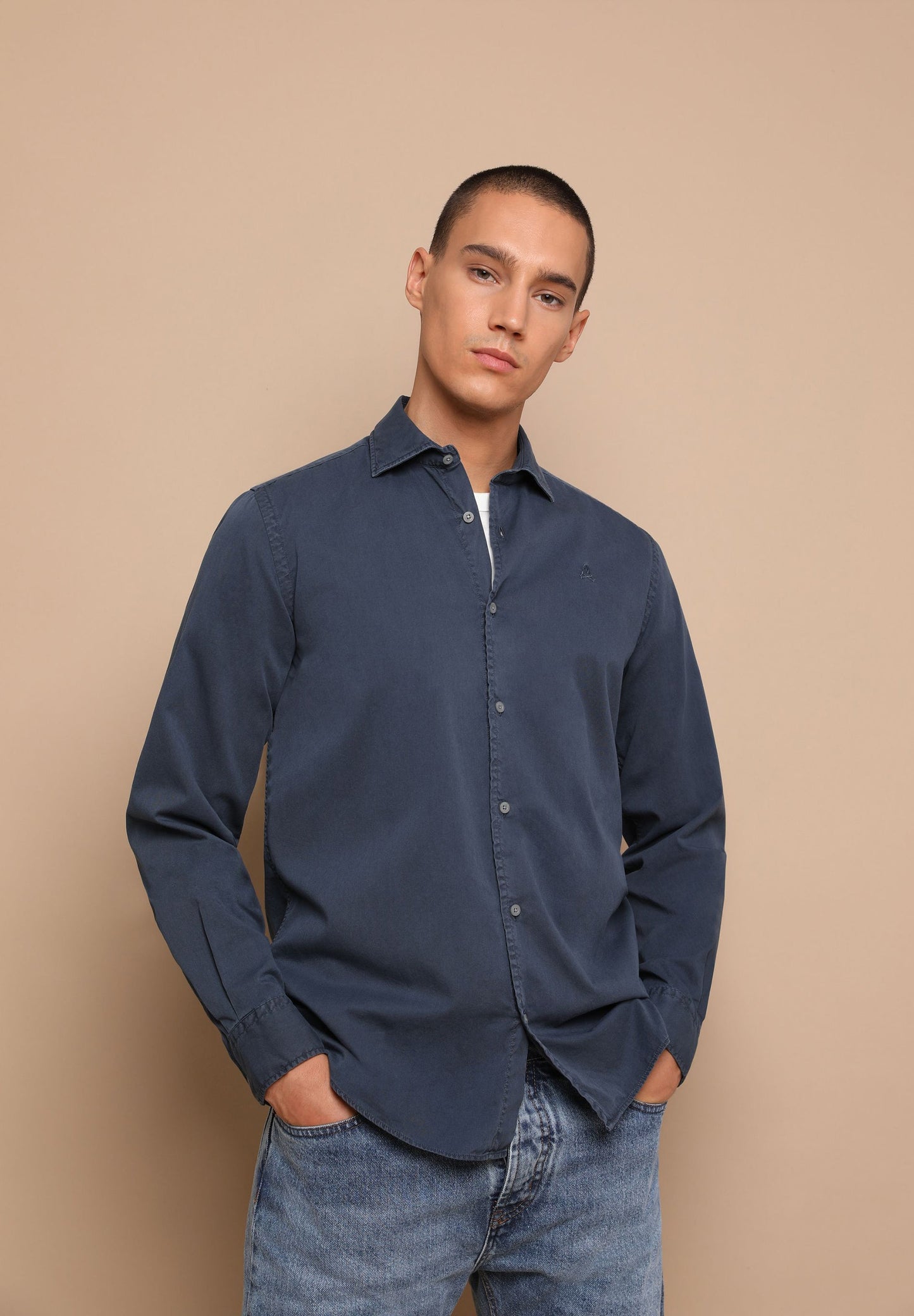 CAMISA LAVADA CALAVERA