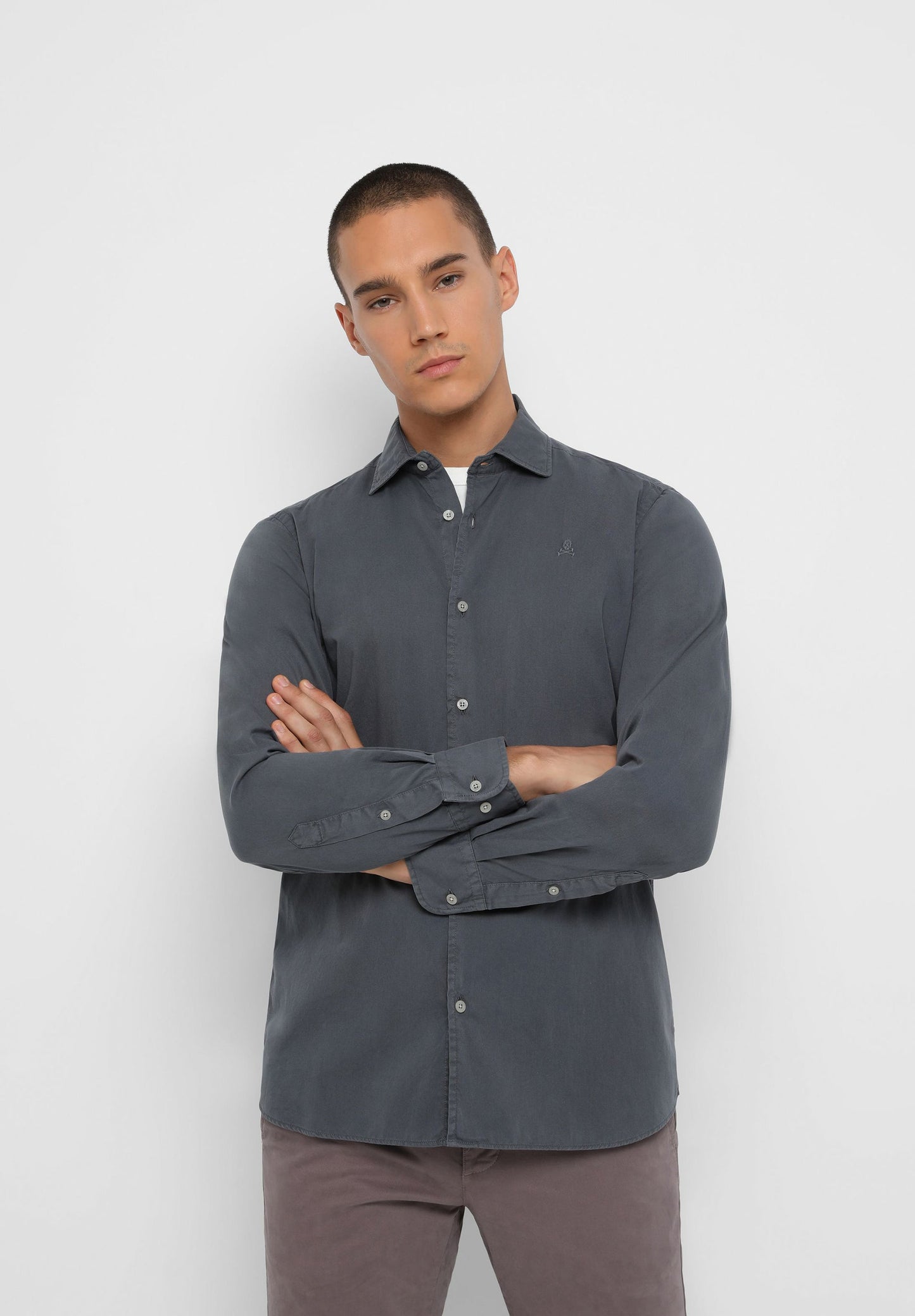 CAMISA LAVADA CALAVERA