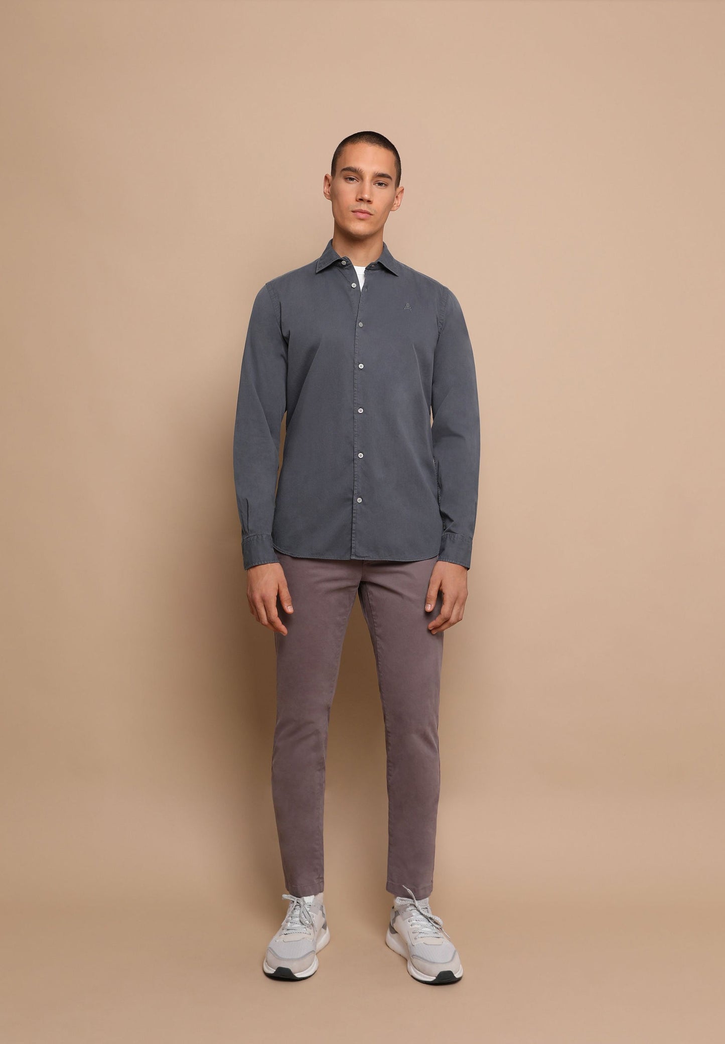 CAMISA LAVADA CALAVERA