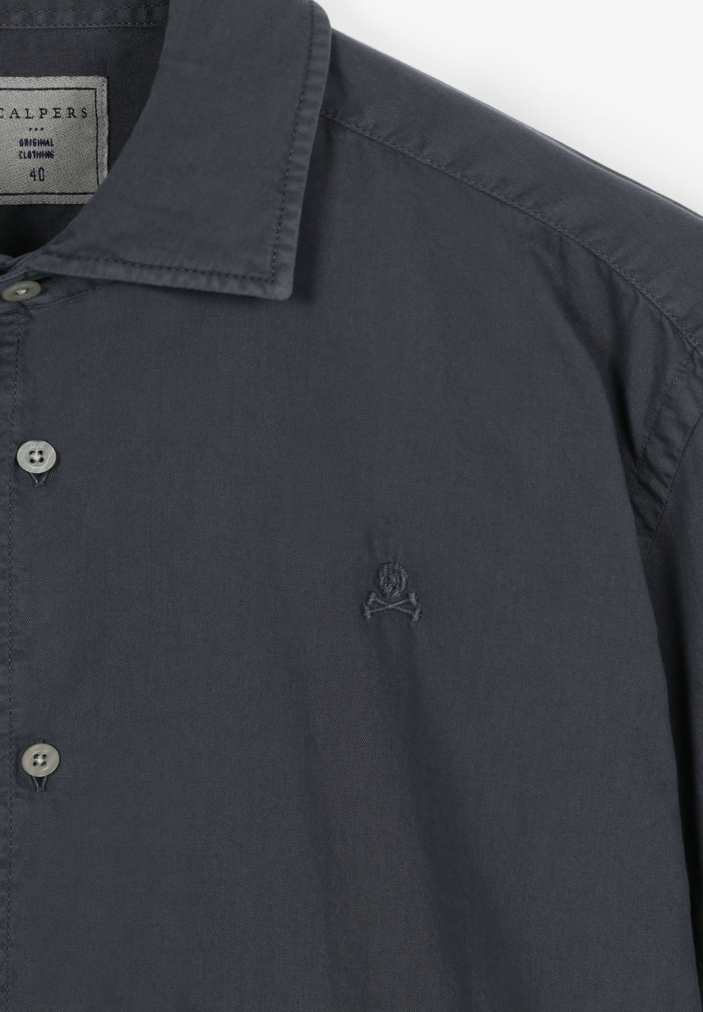 CAMISA LAVADA CALAVERA