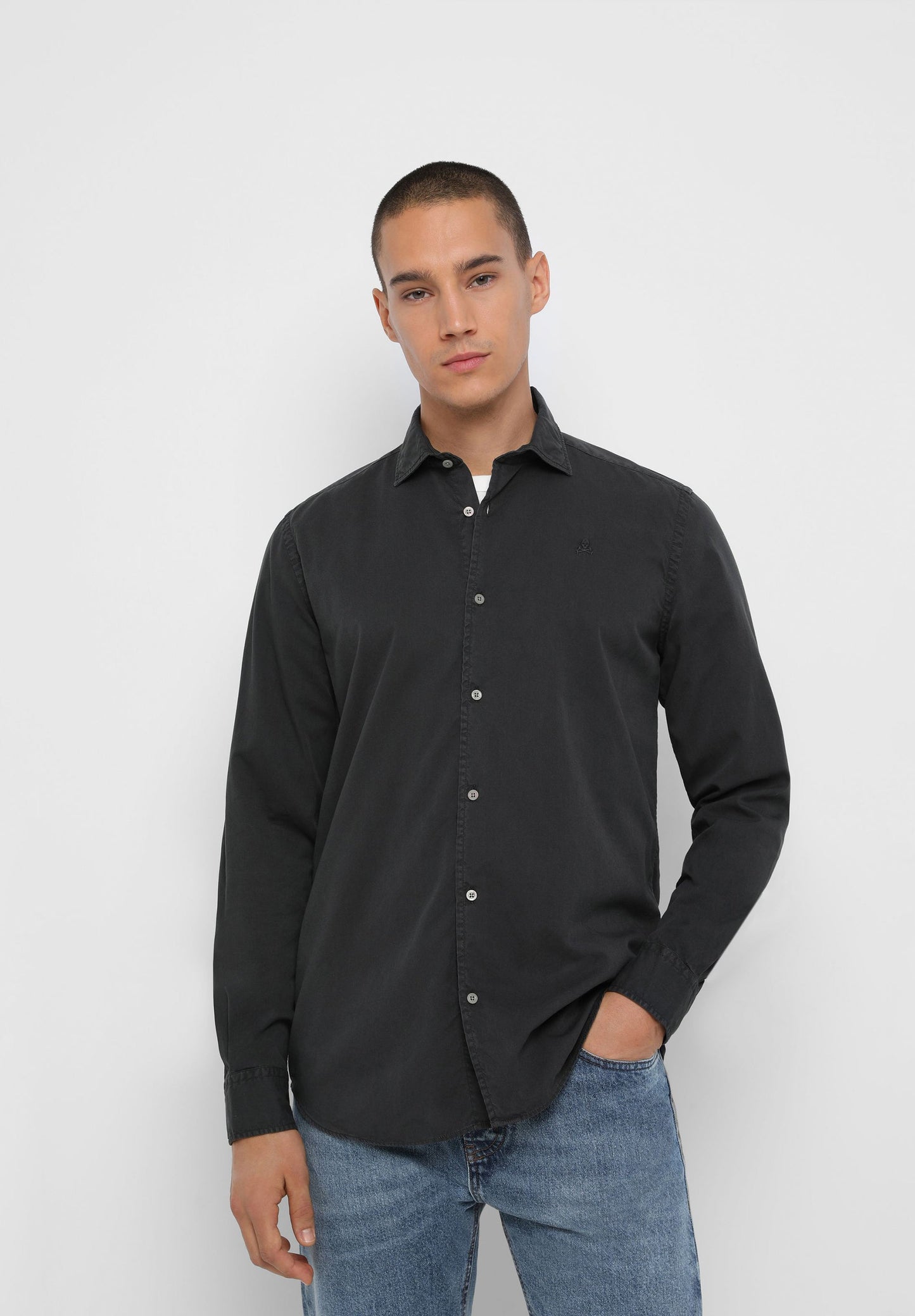 CAMISA LAVADA CALAVERA