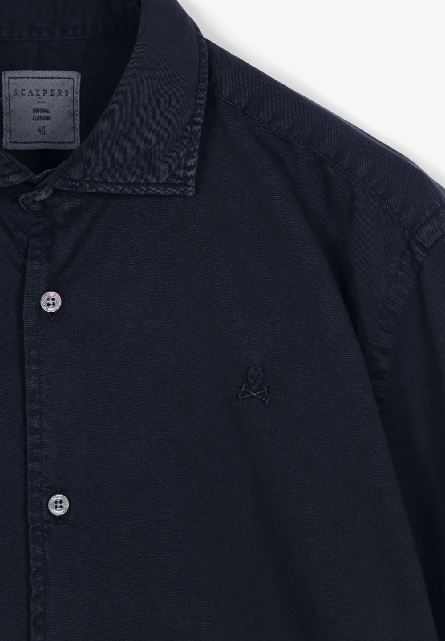 CAMISA LAVADA CALAVERA