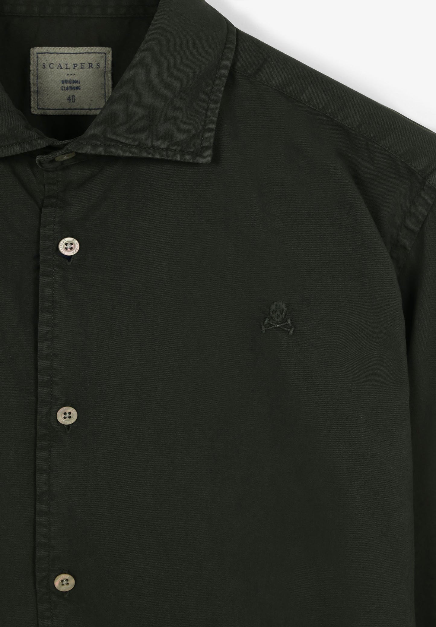 CAMISA LAVADA CALAVERA
