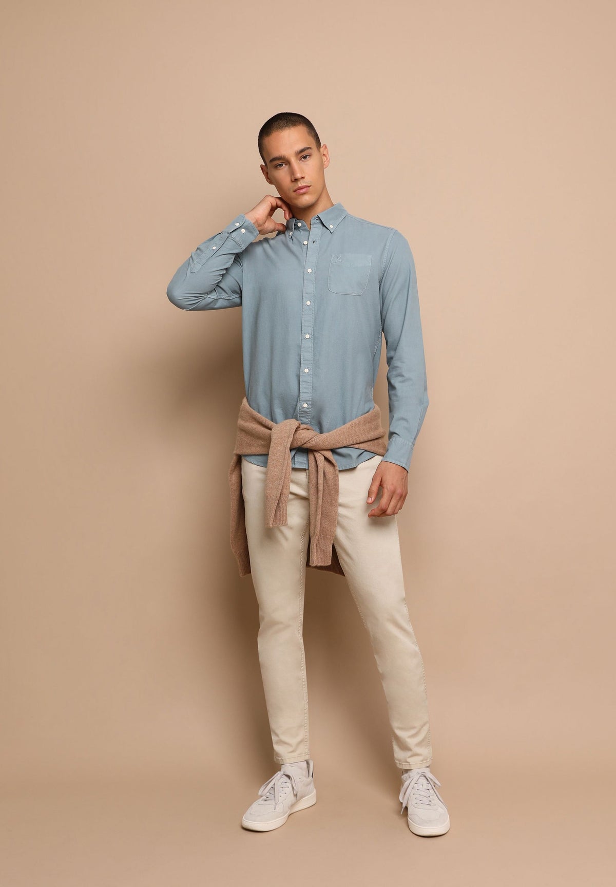 CAMISA CUELLO BOTONES
