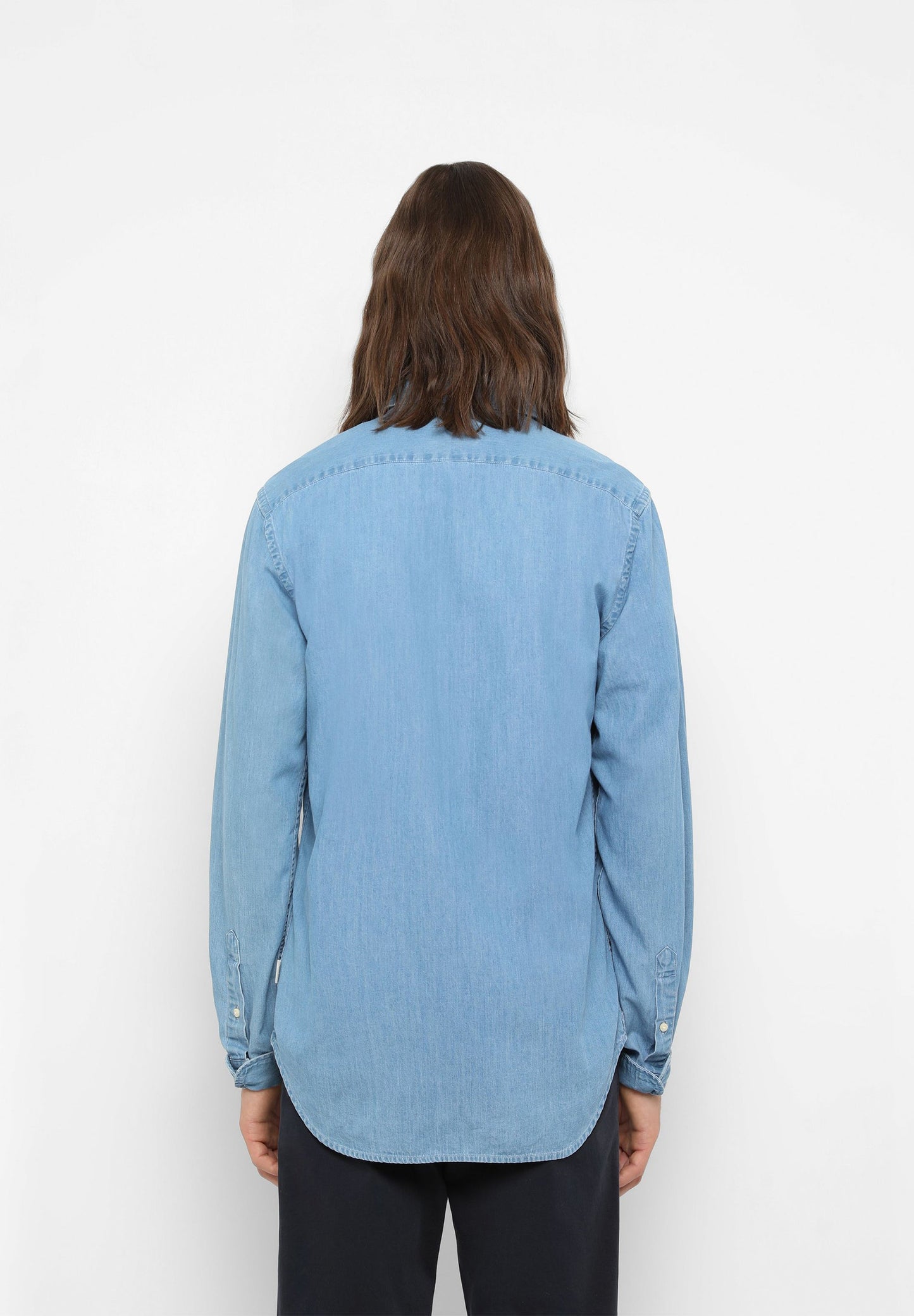 CAMISA DENIM CALAVERA TONO