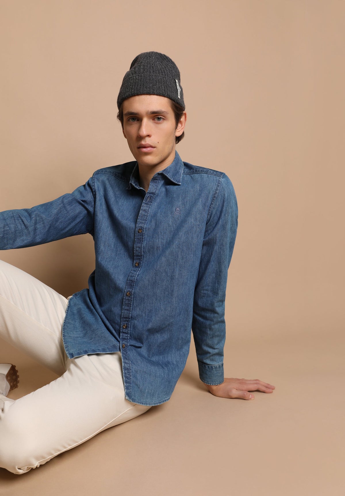 CAMISA DENIM SLIM FIT
