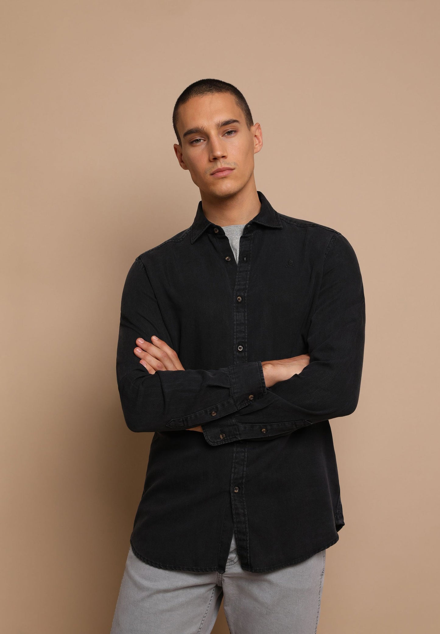 CAMISA DENIM SLIM FIT