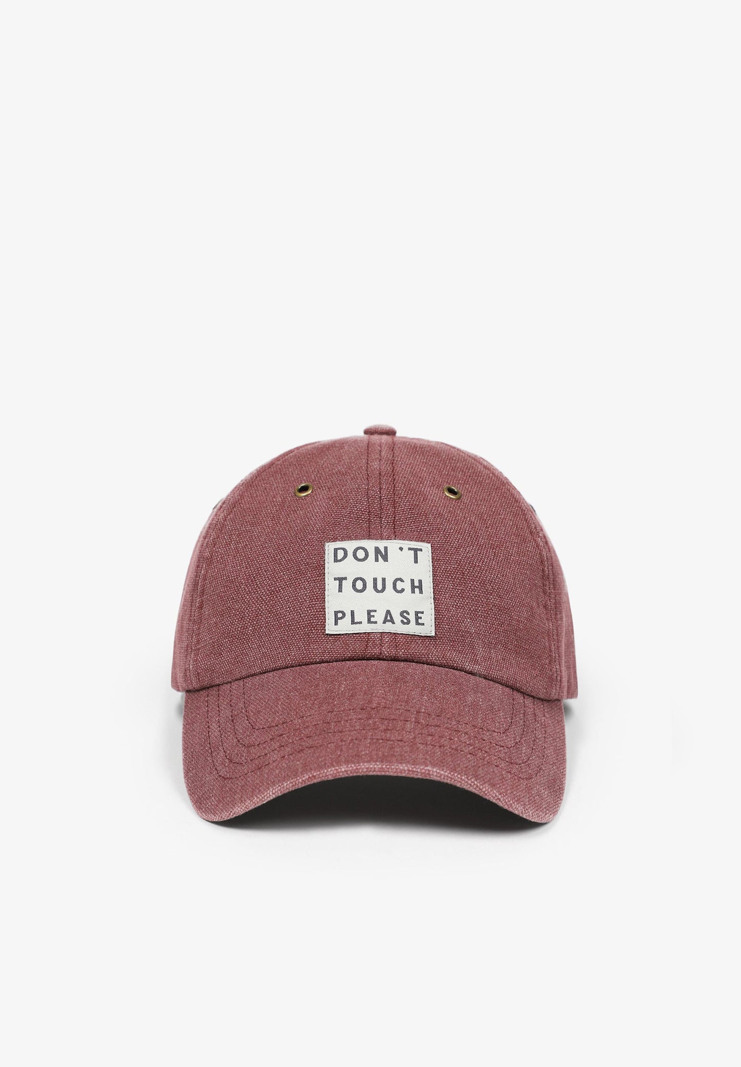 GORRA PARCHE TEXTO