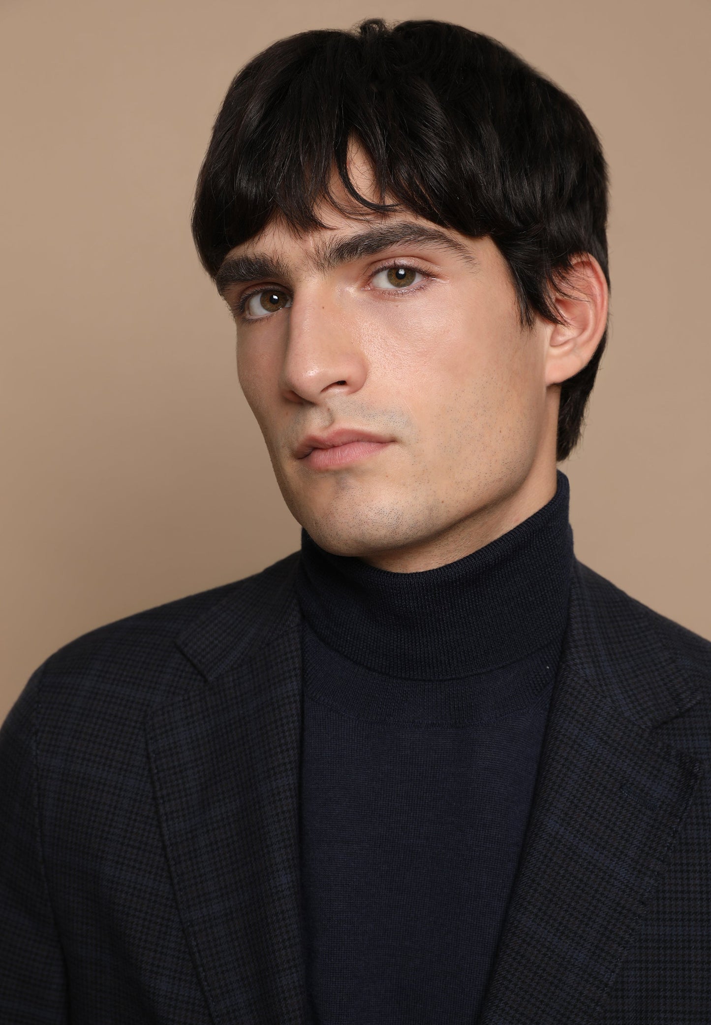 BLAZER CUADROS ALGODÓN LANA