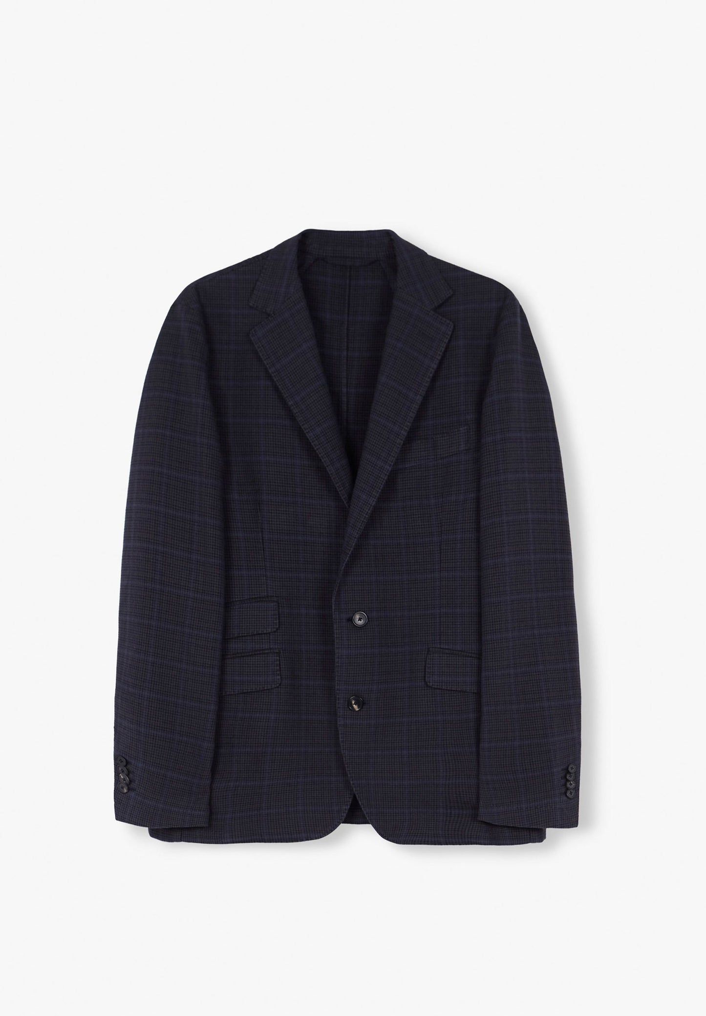 BLAZER CUADROS ALGODÓN LANA