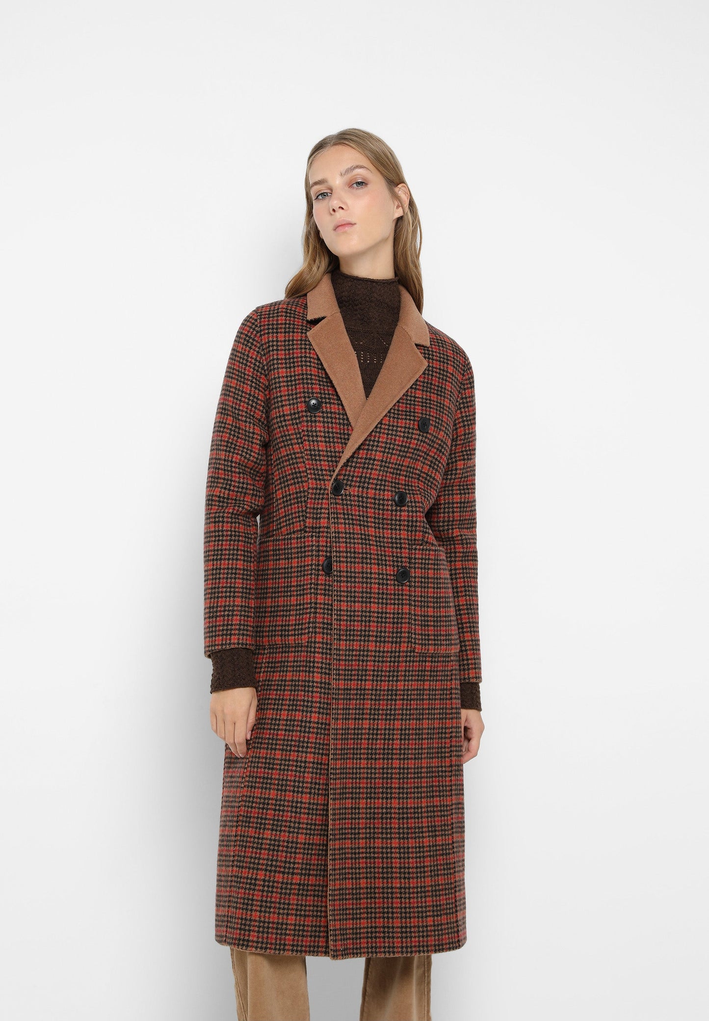 ABRIGO REVERSIBLE CUADROS