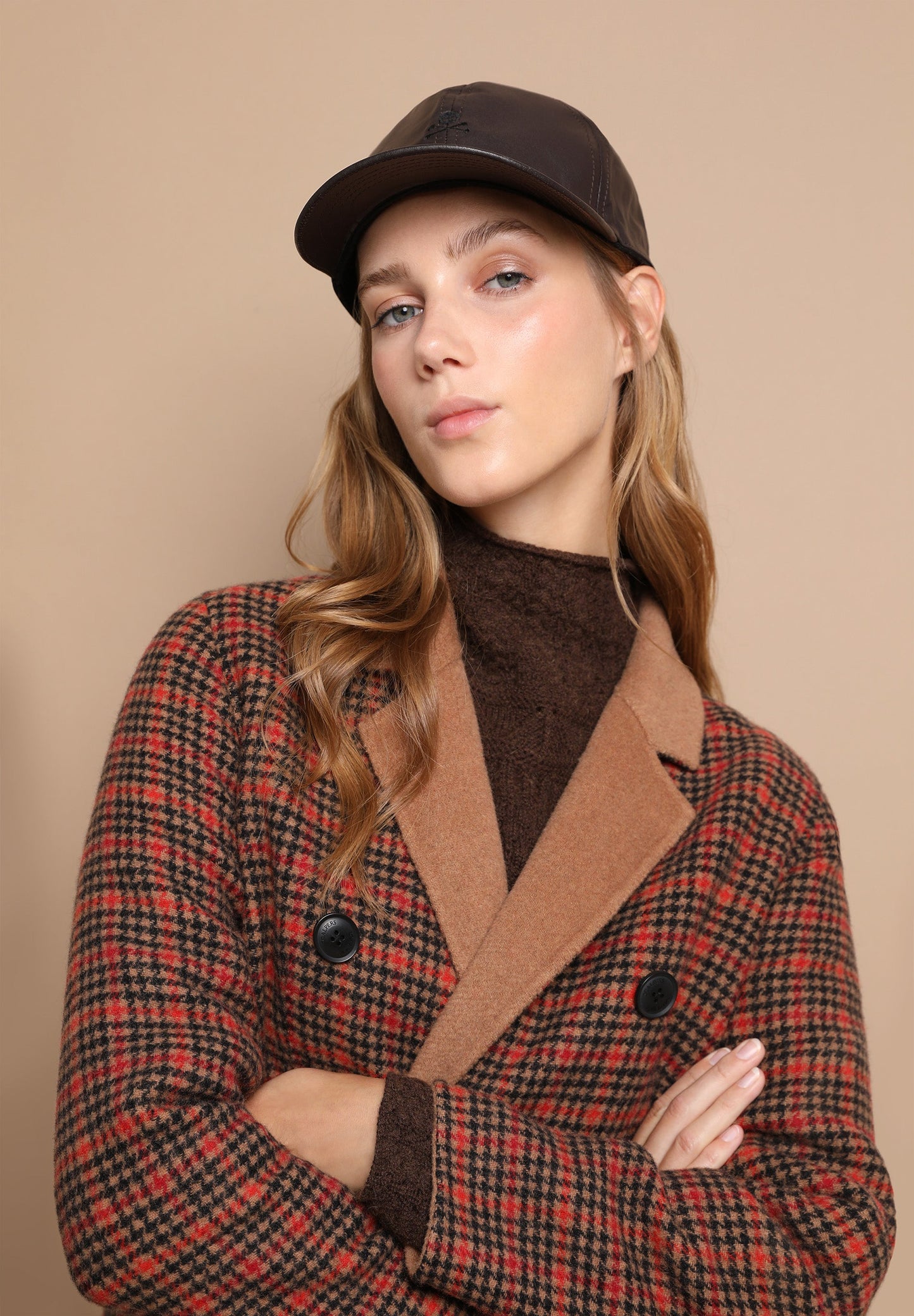 ABRIGO REVERSIBLE CUADROS