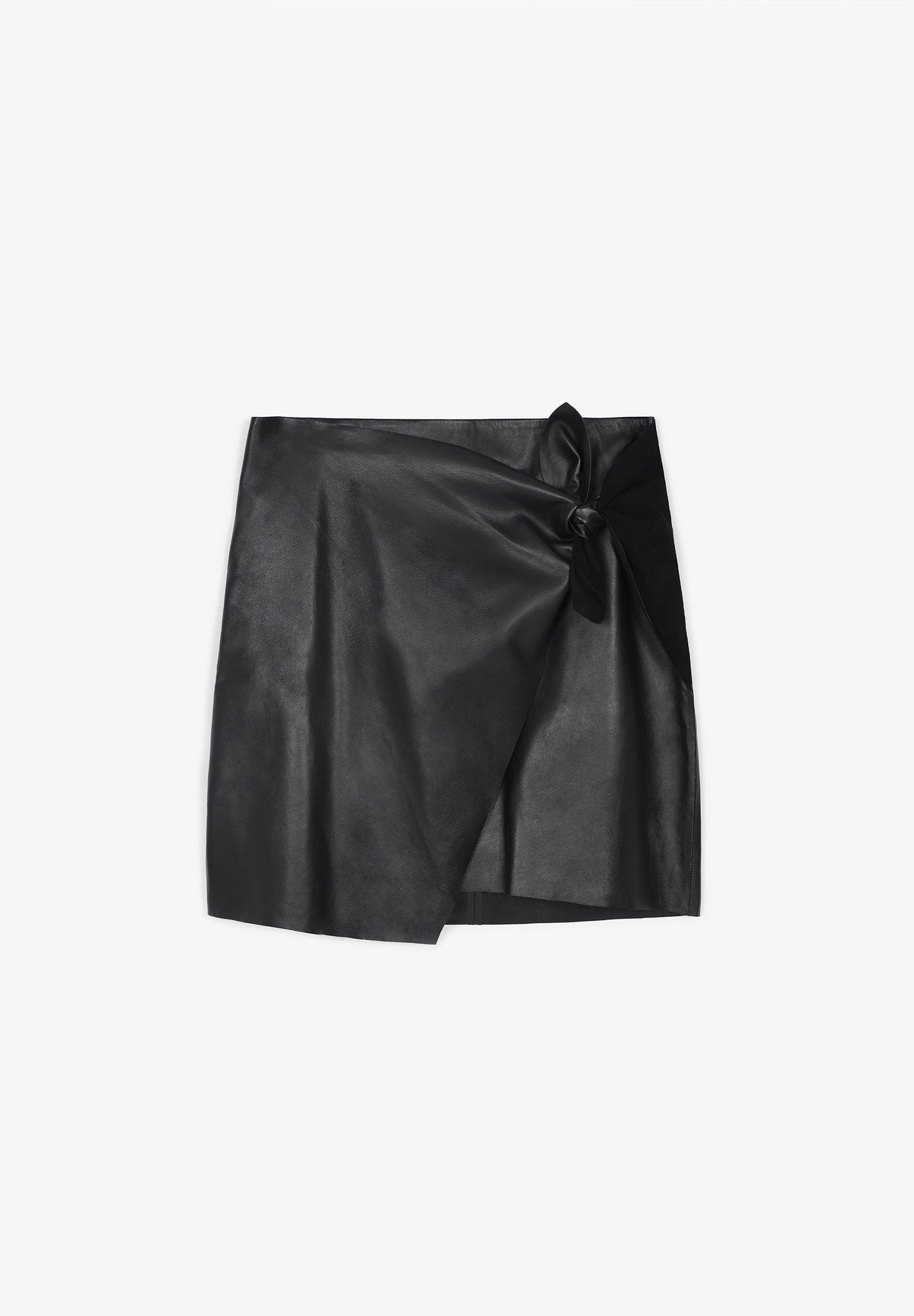 FALDA MINI PIEL NUDO