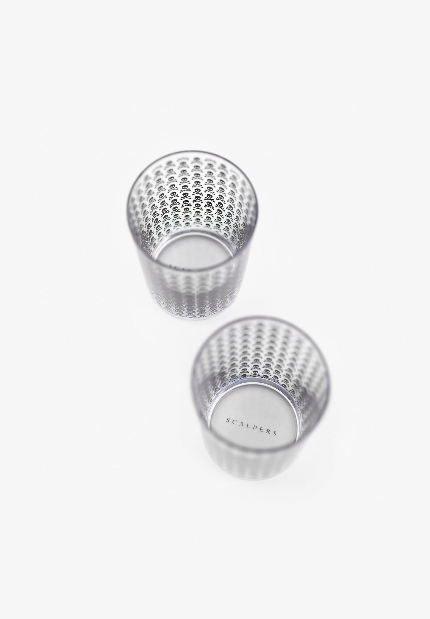 SET VASOS SIDRA CALAVERAS ALL OVER