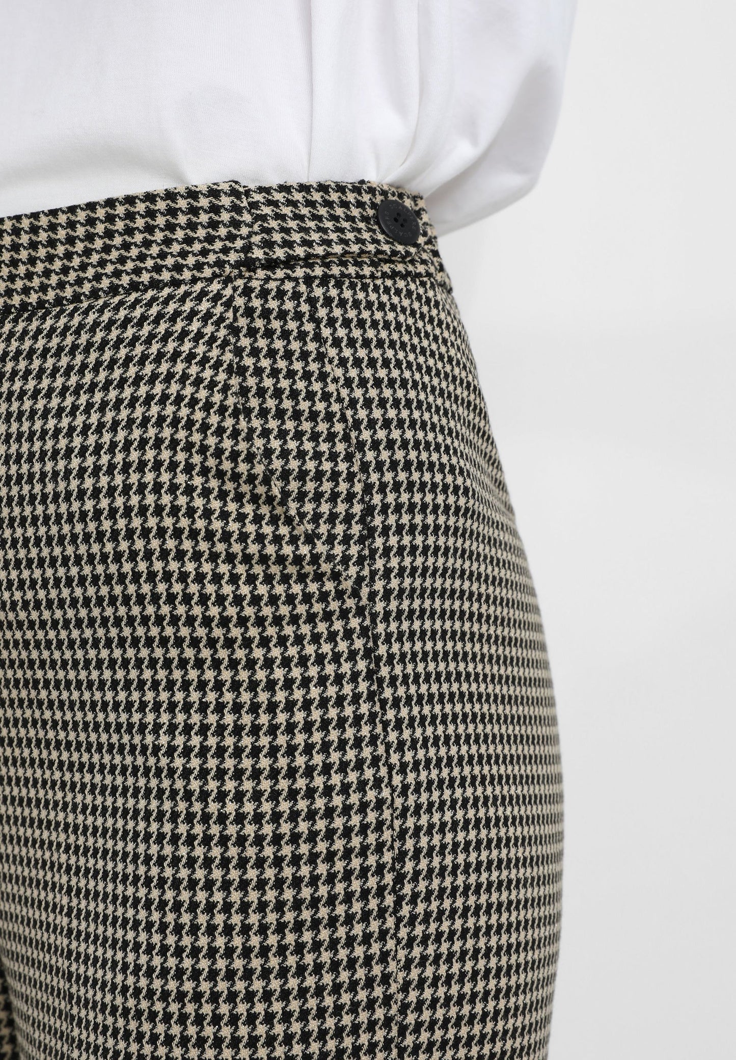 PANTALÓN RECTO PATA DE GALLO