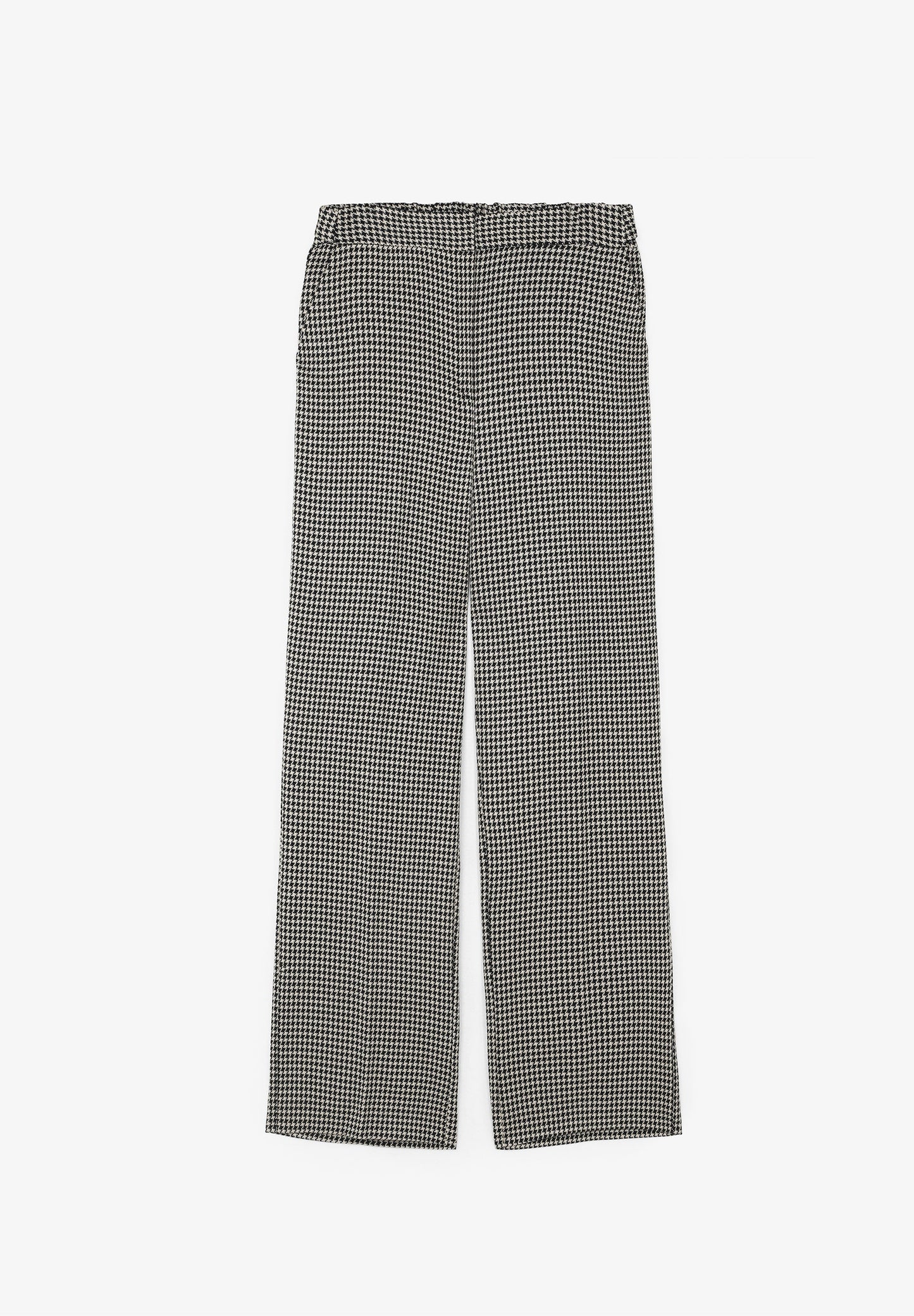 PANTALÓN RECTO PATA DE GALLO