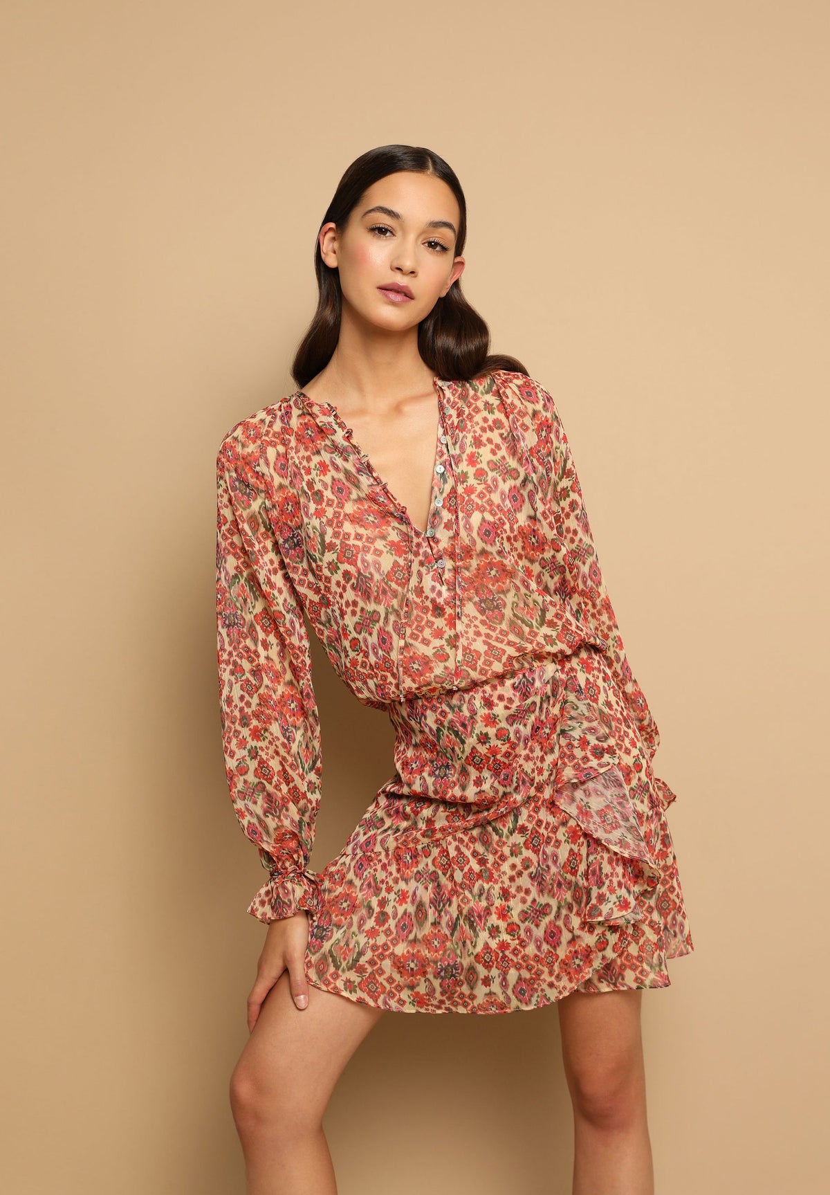 VESTIDO MINI PRINT