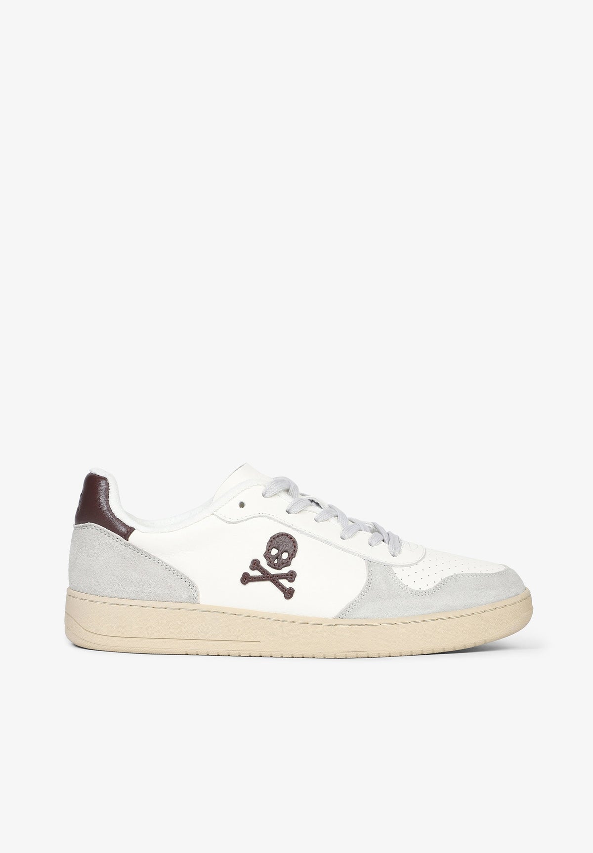 SNEAKERS PIEL DETALLE CONTRASTE