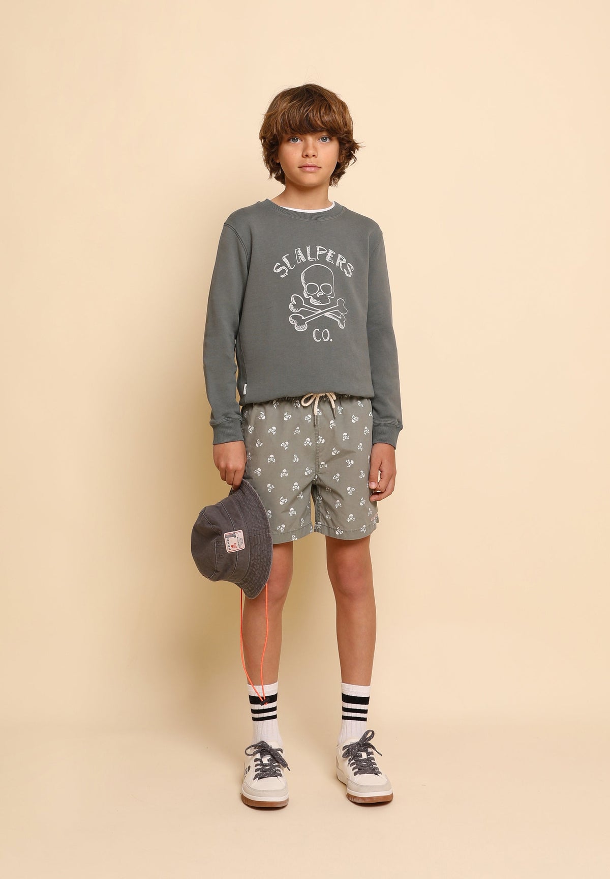 SKULL DELAVE SWIMSUIT KIDS