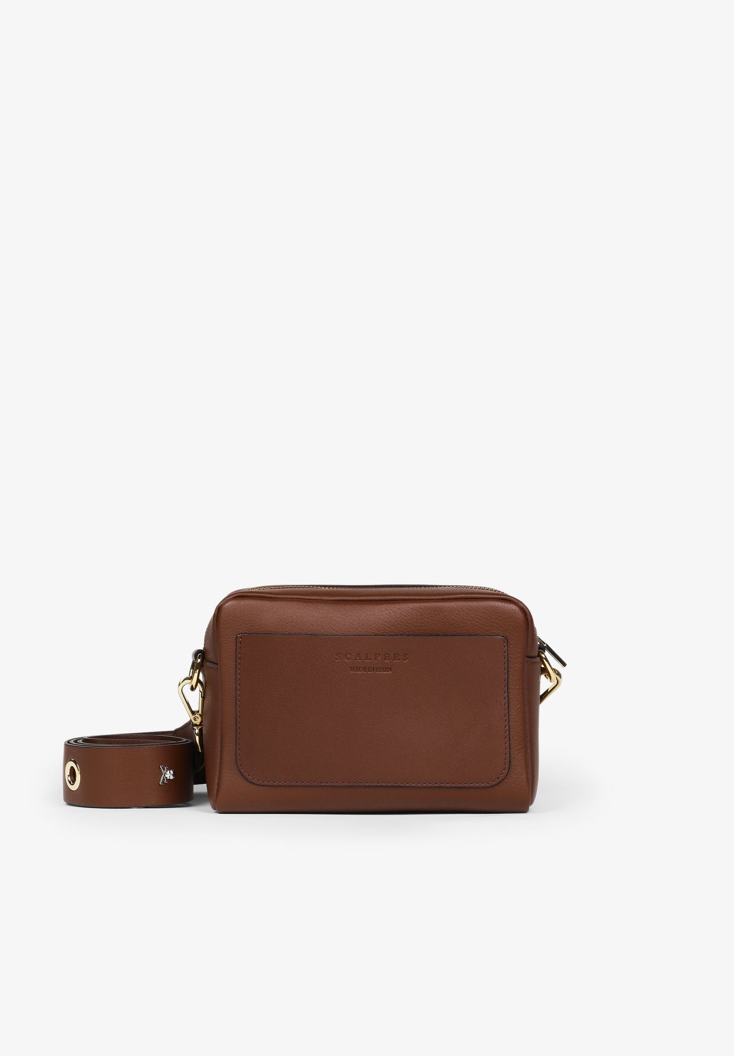 BOLSO BANDOLERA PIEL LISA