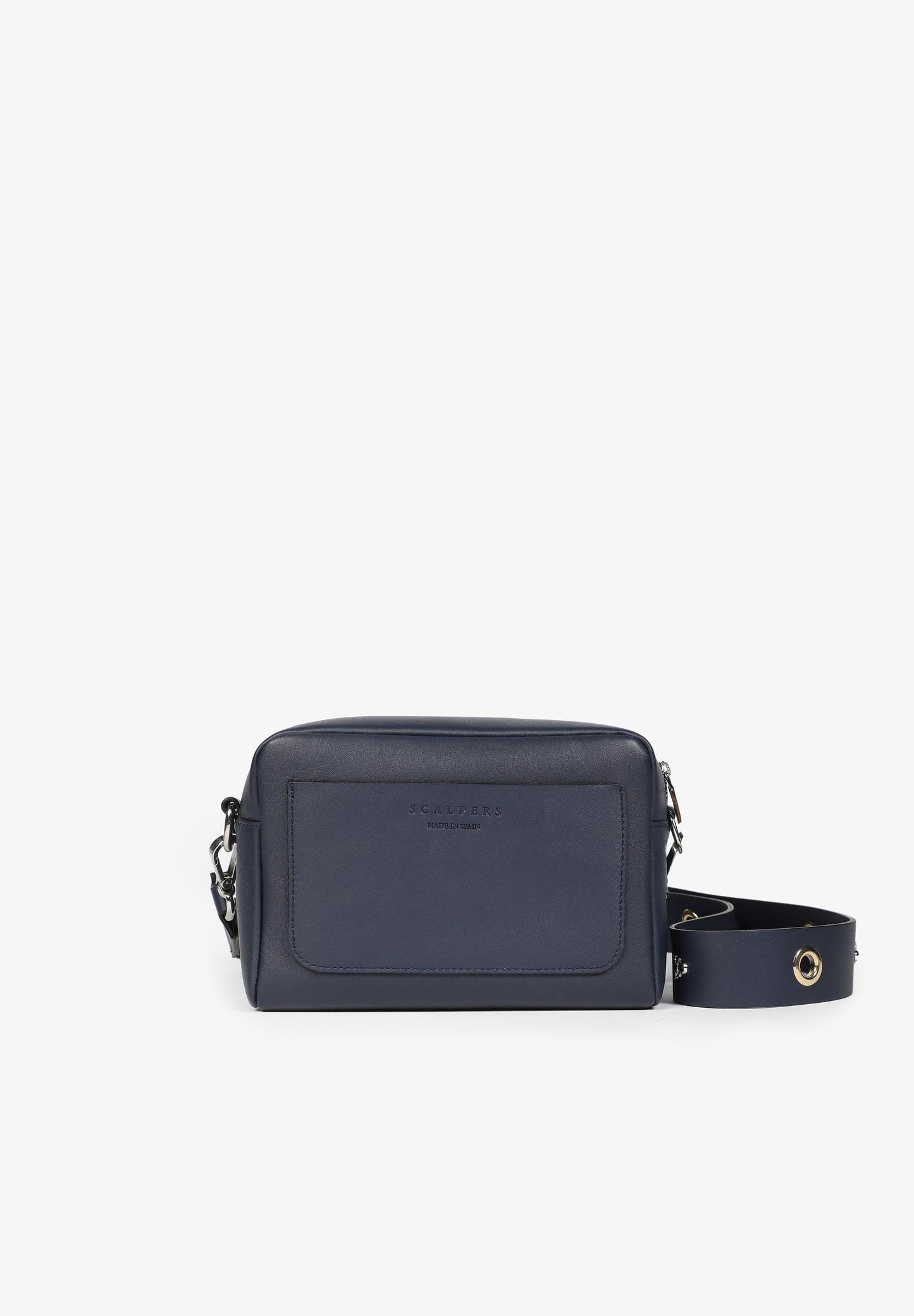 BOLSO BANDOLERA PIEL LISA