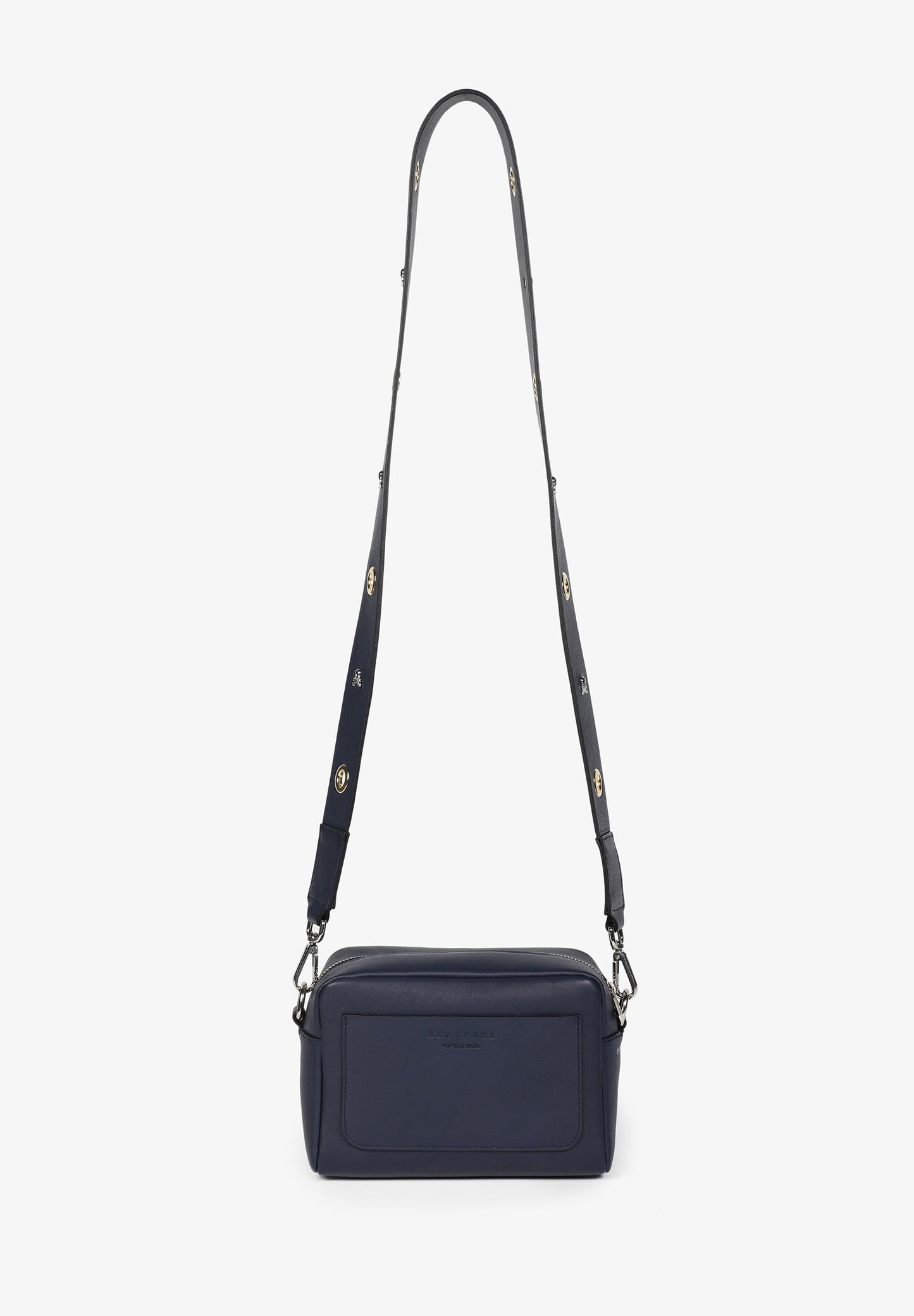 BOLSO BANDOLERA PIEL LISA