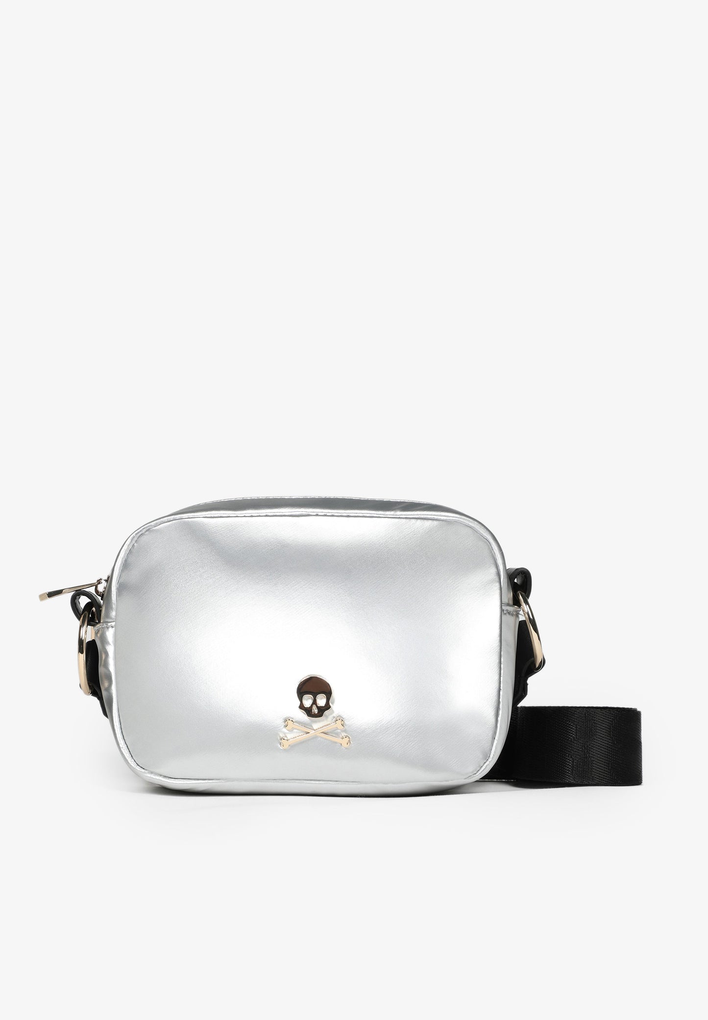 BOLSO CALAVERA METÁLICA