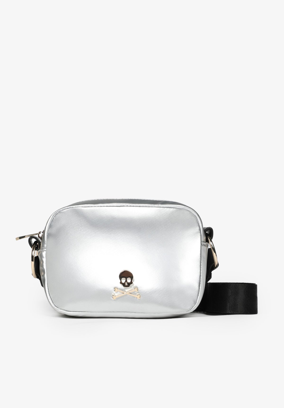 BOLSO CALAVERA METÁLICA
