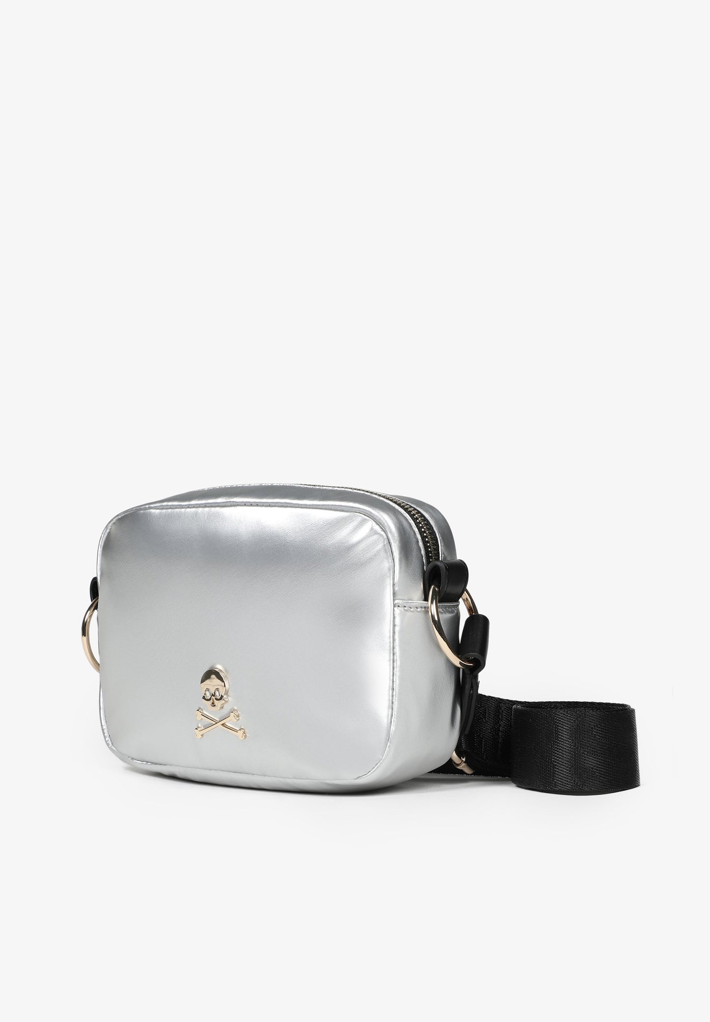 BOLSO CALAVERA METÁLICA