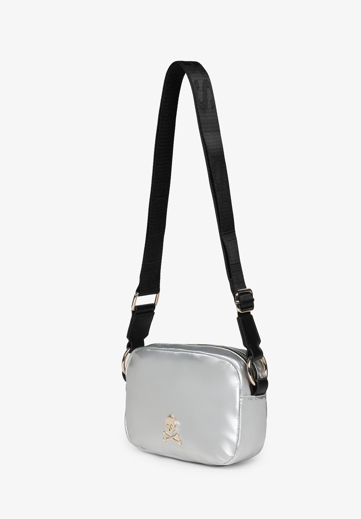 BOLSO CALAVERA METÁLICA