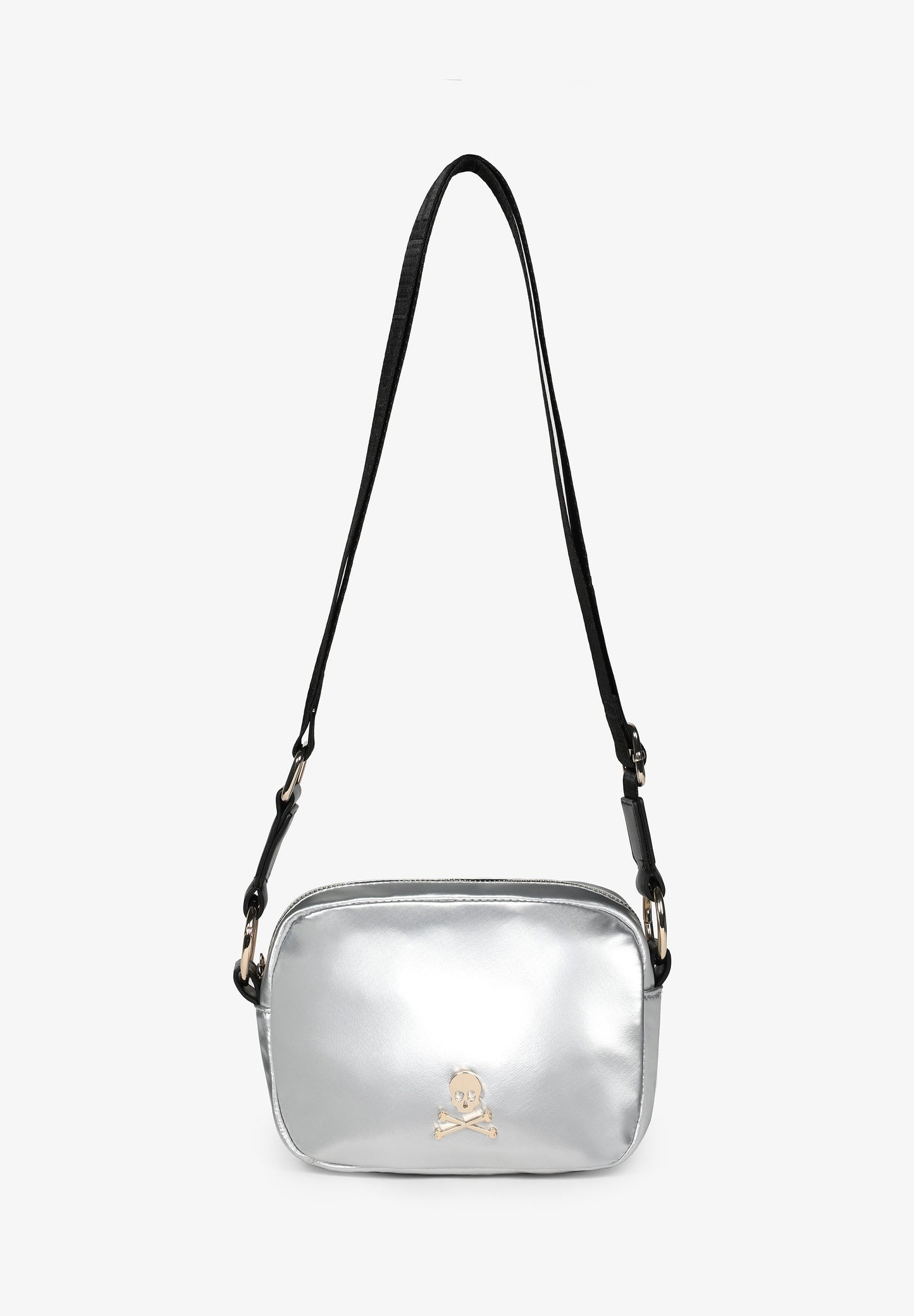 BOLSO CALAVERA METÁLICA