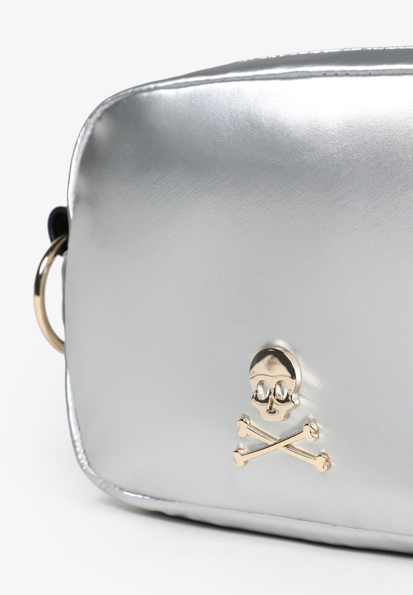BOLSO CALAVERA METÁLICA