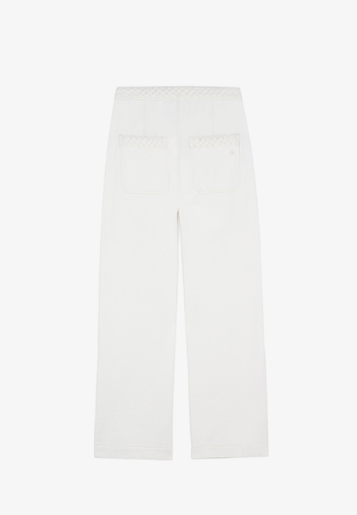 PANTALÓN DENIM DETALLE TRENZADO