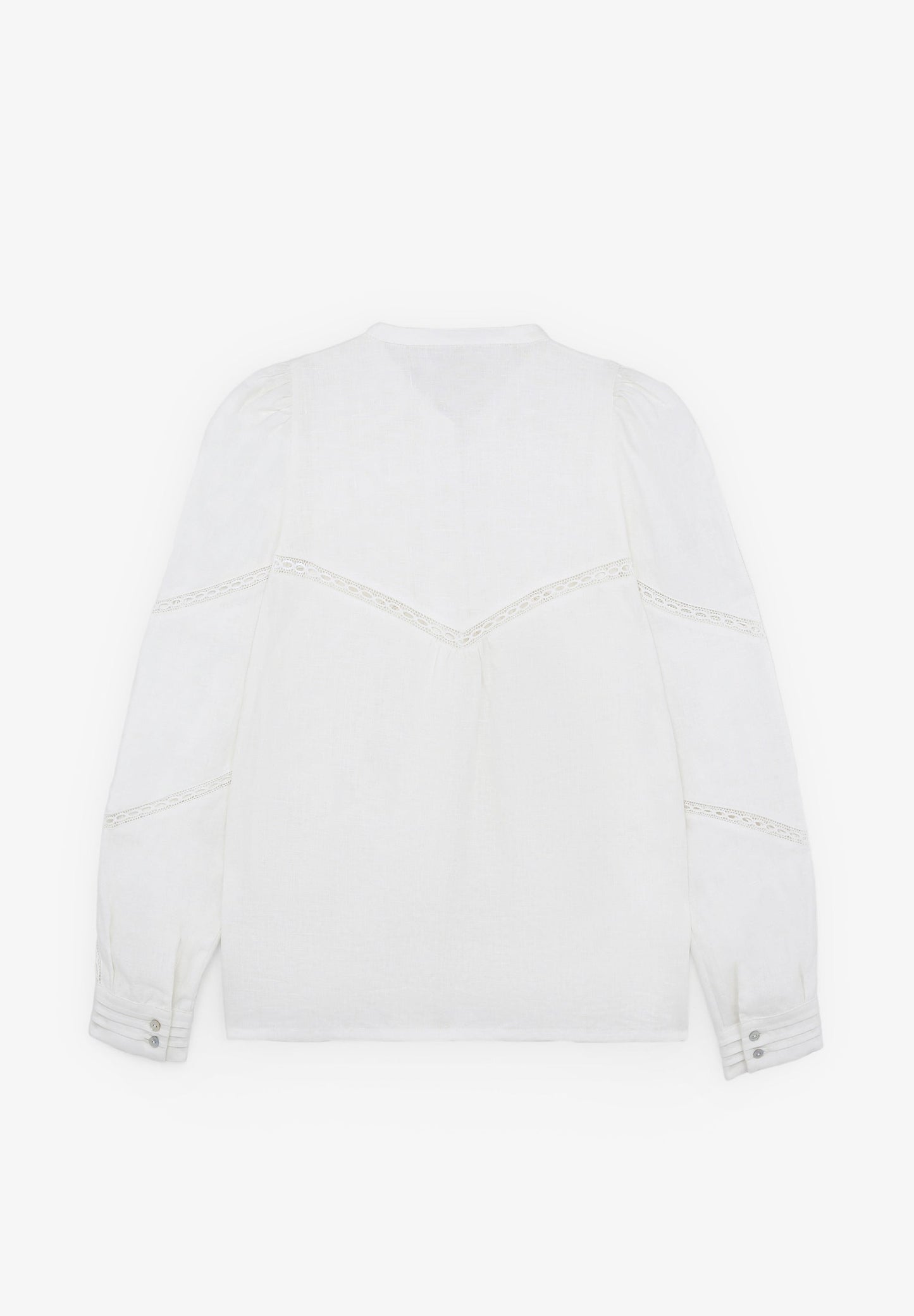 BLUSA LINO ENCAJE