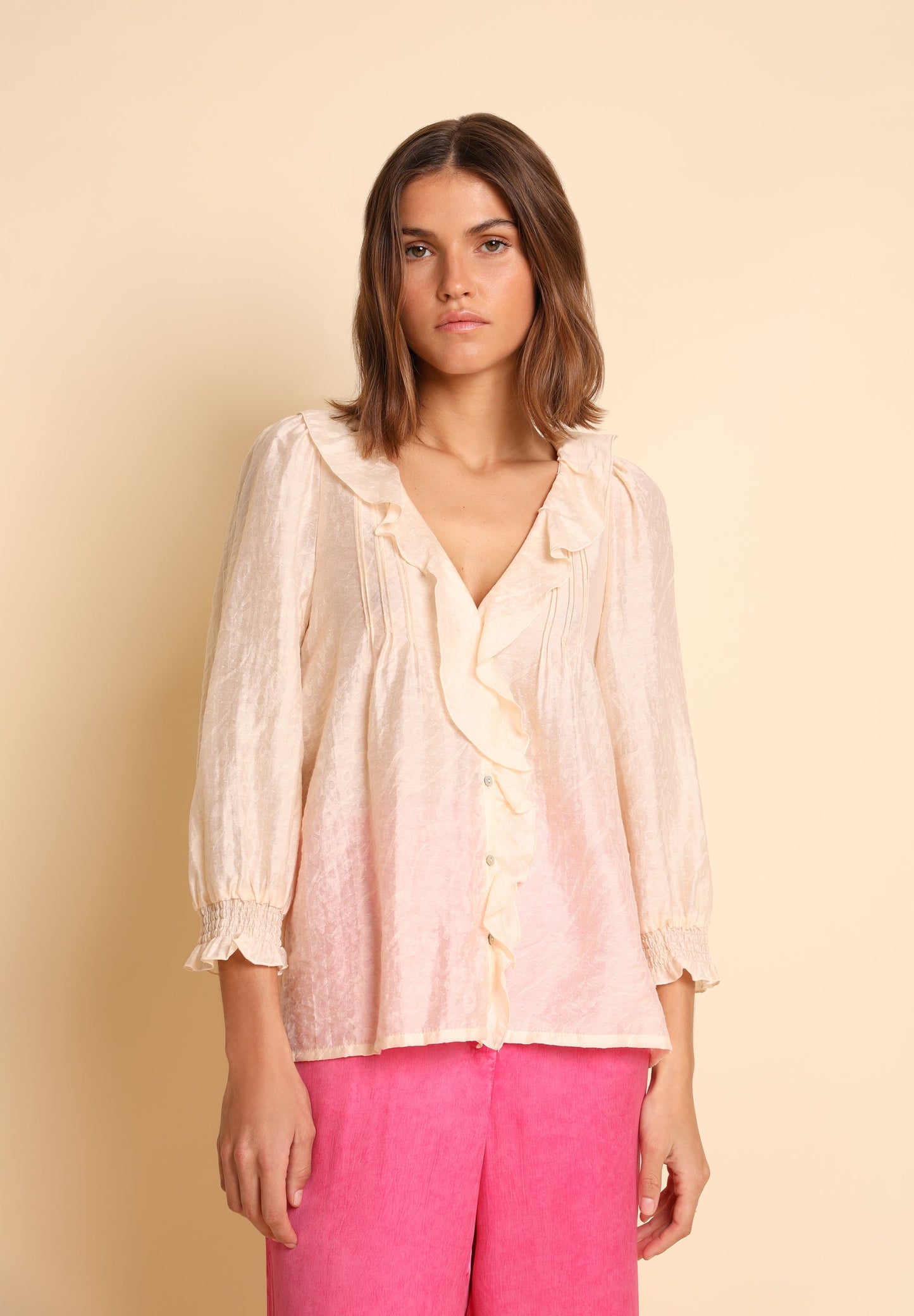 BLUSA VOLANTES