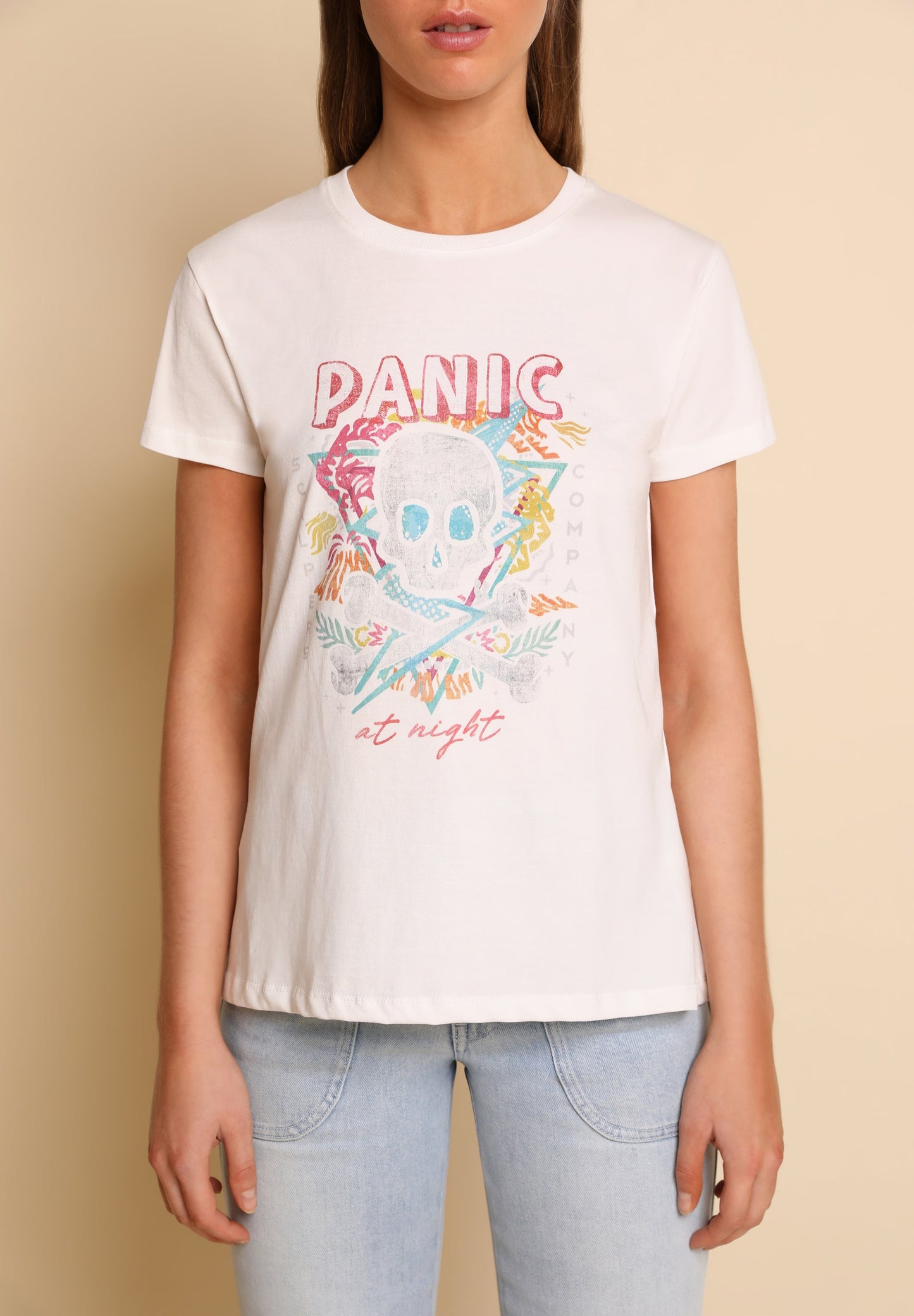 CAMISETA CALAVERA PANIC