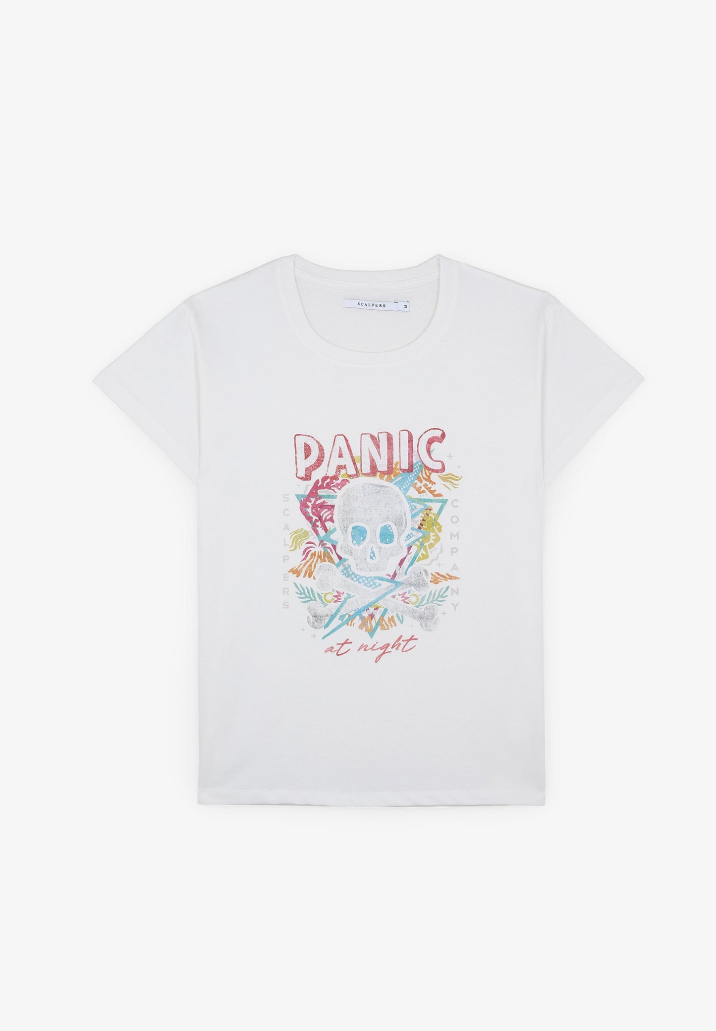 CAMISETA CALAVERA PANIC