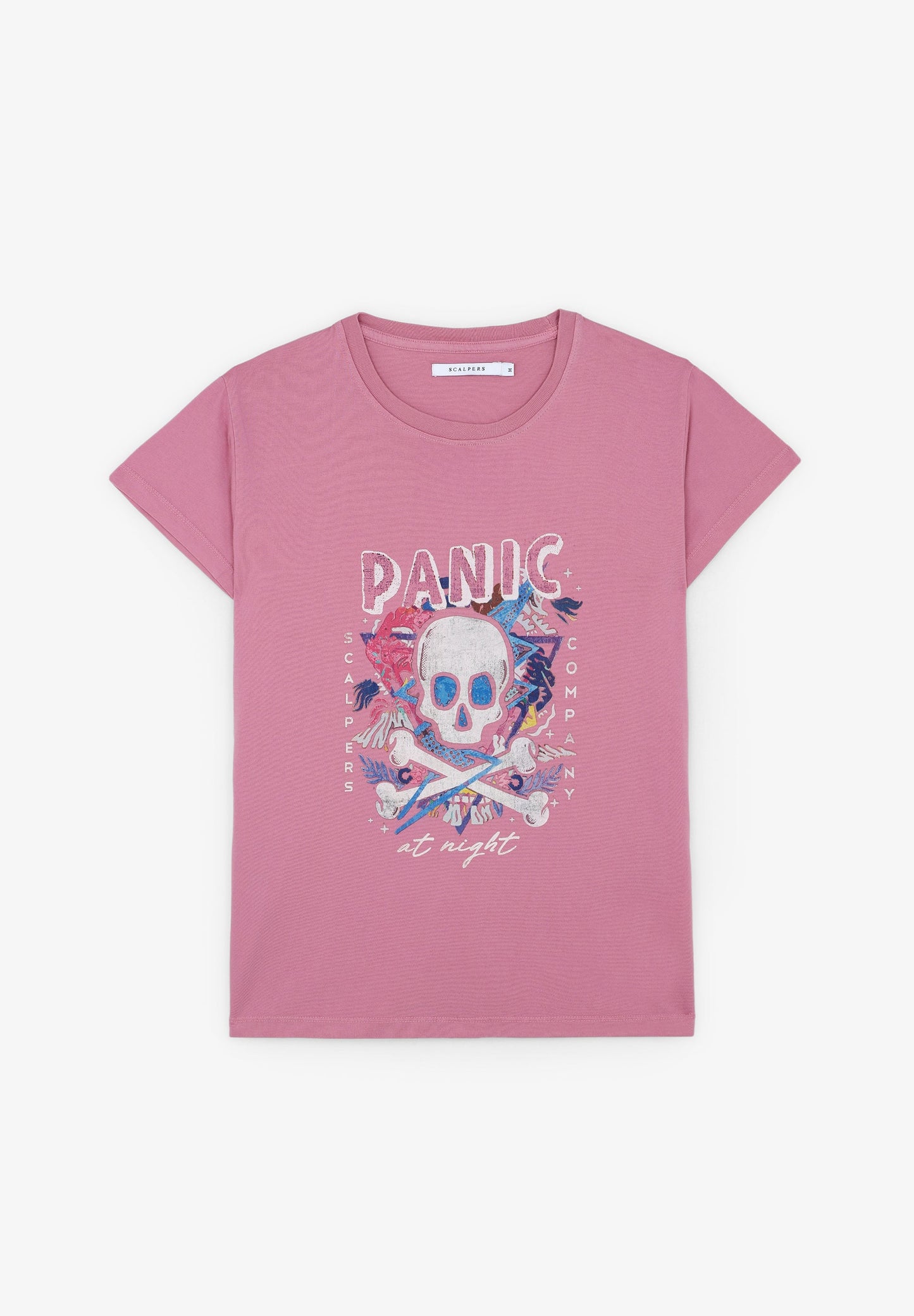 CAMISETA CALAVERA PANIC