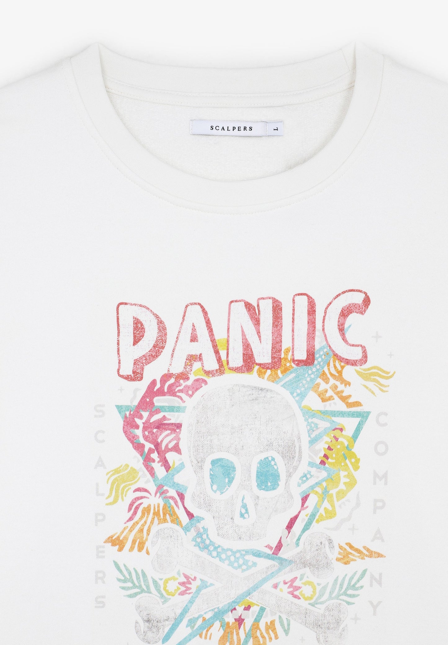 SUDADERA PRINT DIBUJO CALAVERA