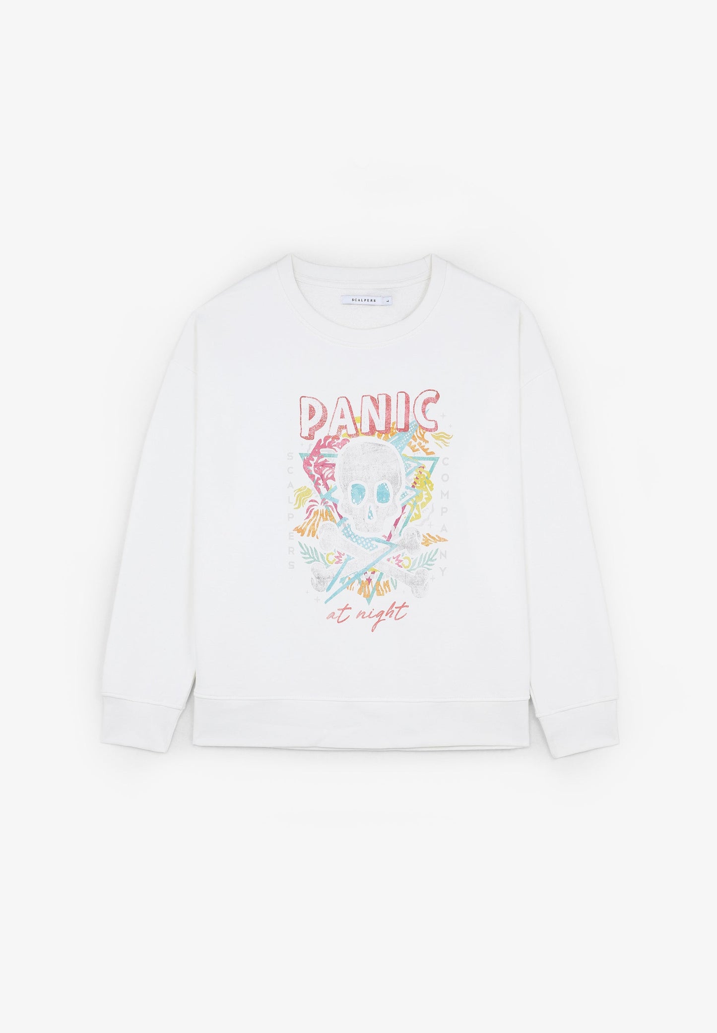 SUDADERA PRINT DIBUJO CALAVERA