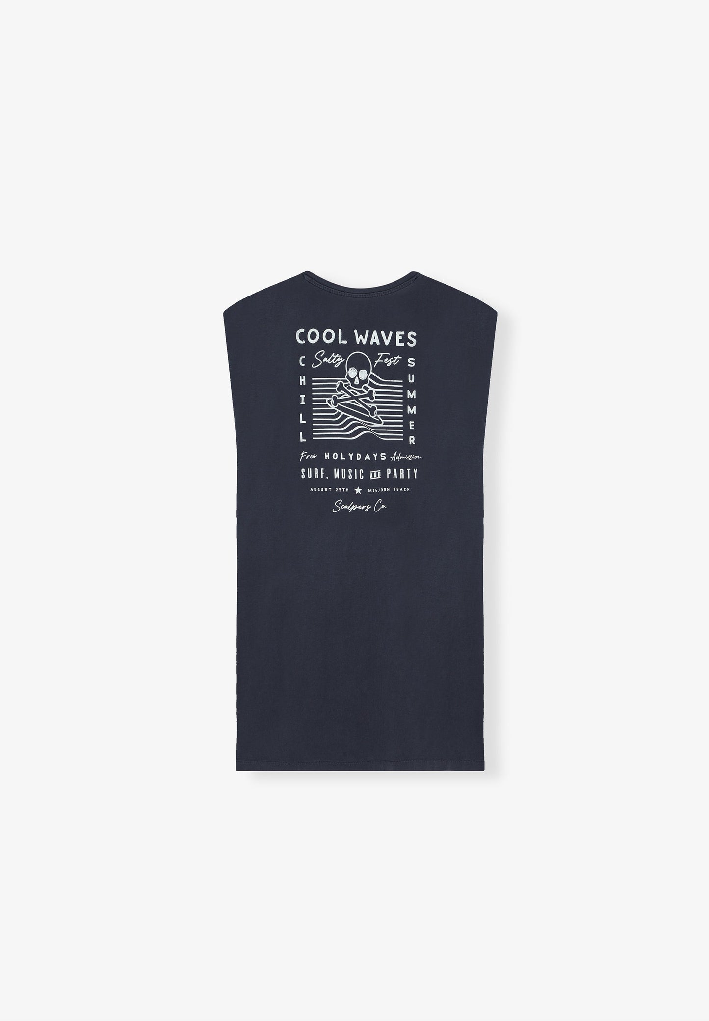 CAMISETA PRINT CUELLO PICO
