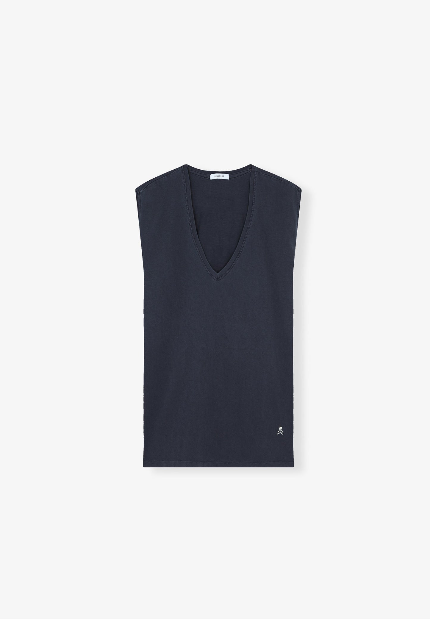 CAMISETA PRINT CUELLO PICO