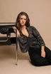 BLUSA ESTAMPADA DRAPEADA
