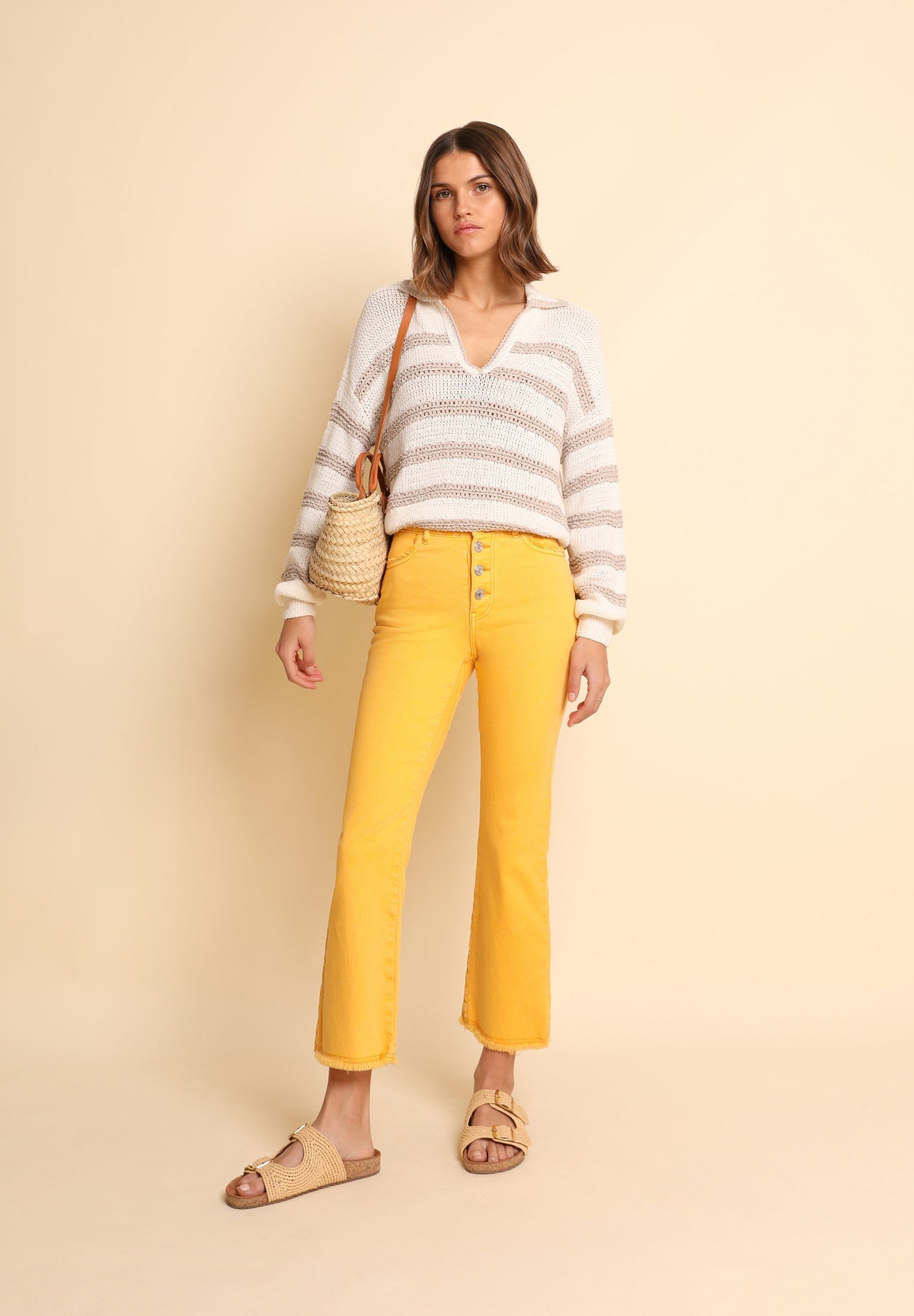 PANTALÓN DENIM FLARE