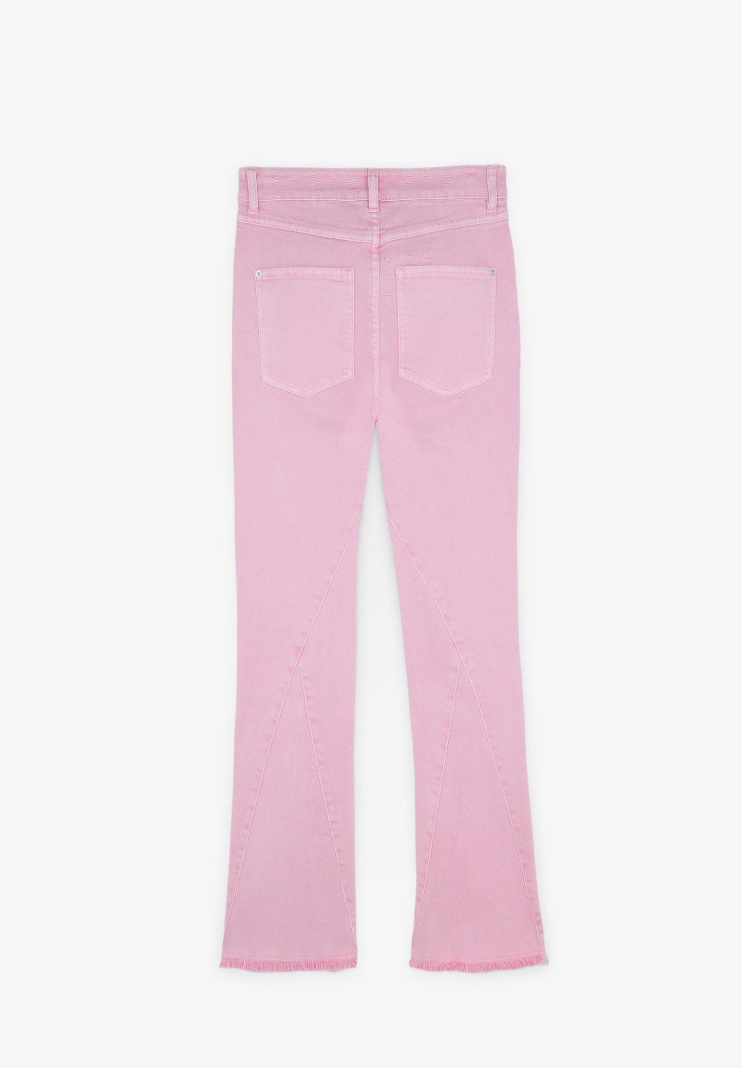 PANTALÓN DENIM ANKLE FLARE