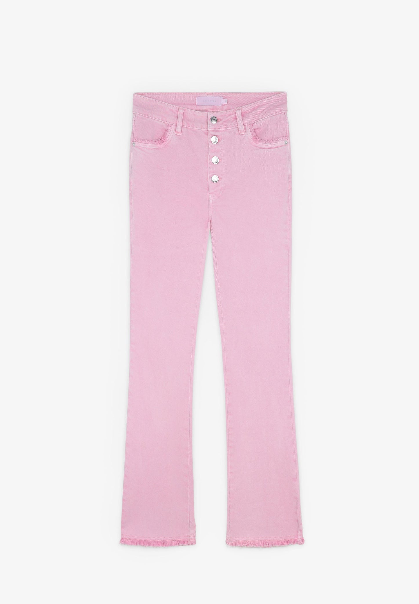 PANTALÓN DENIM ANKLE FLARE