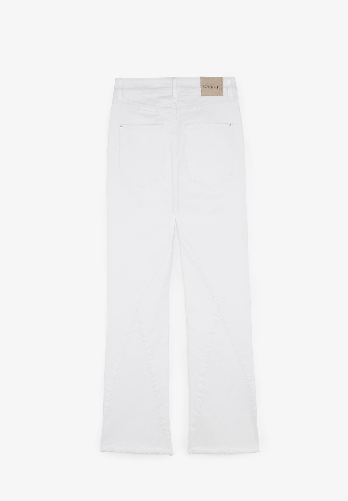 PANTALÓN DENIM ANKLE FLARE