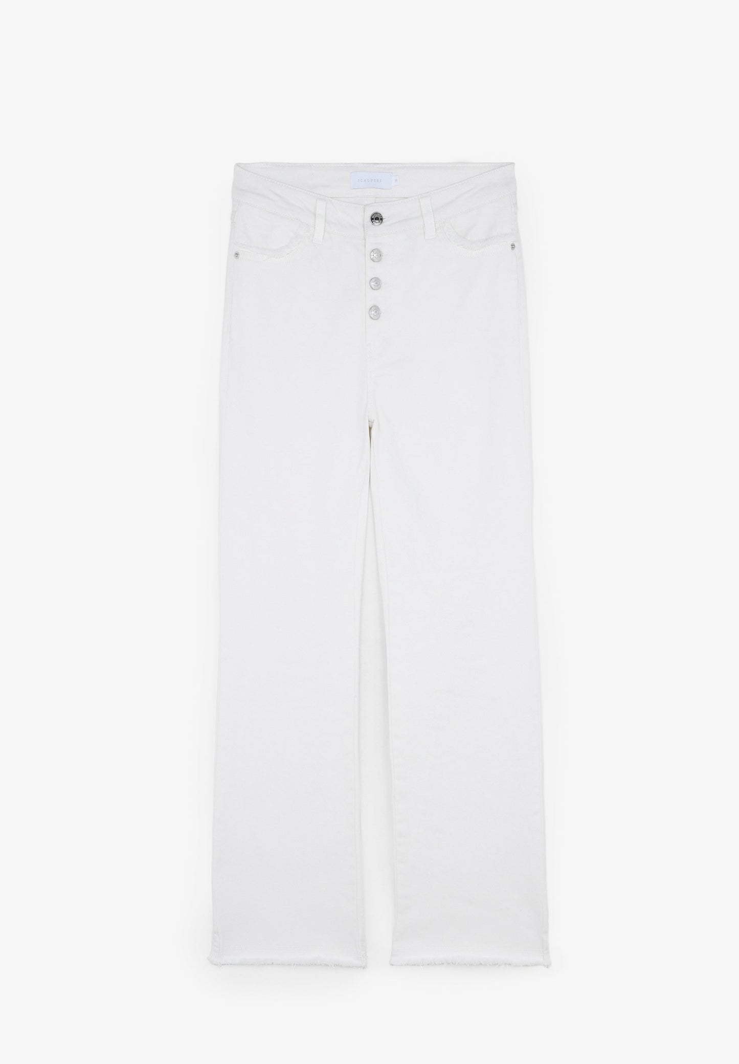 PANTALÓN DENIM ANKLE FLARE